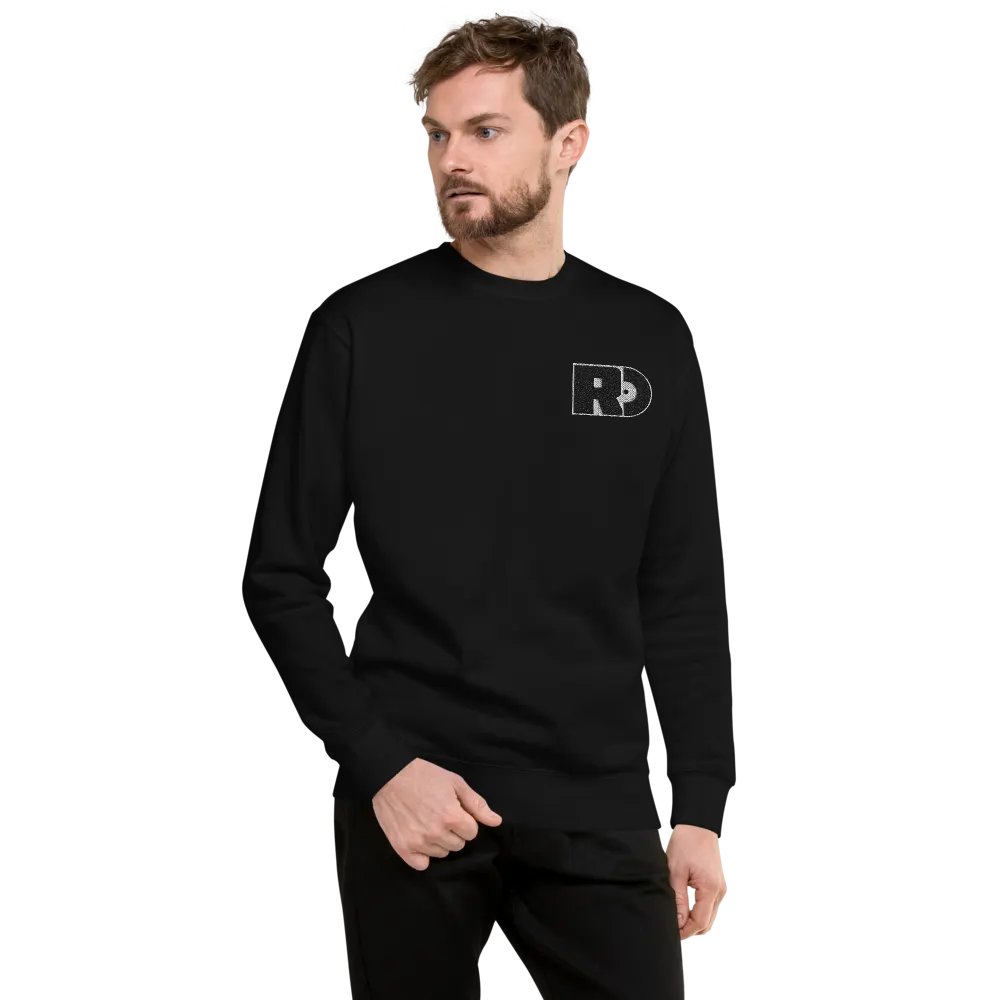 RD motif embroidered Sweatshirt product image (2)