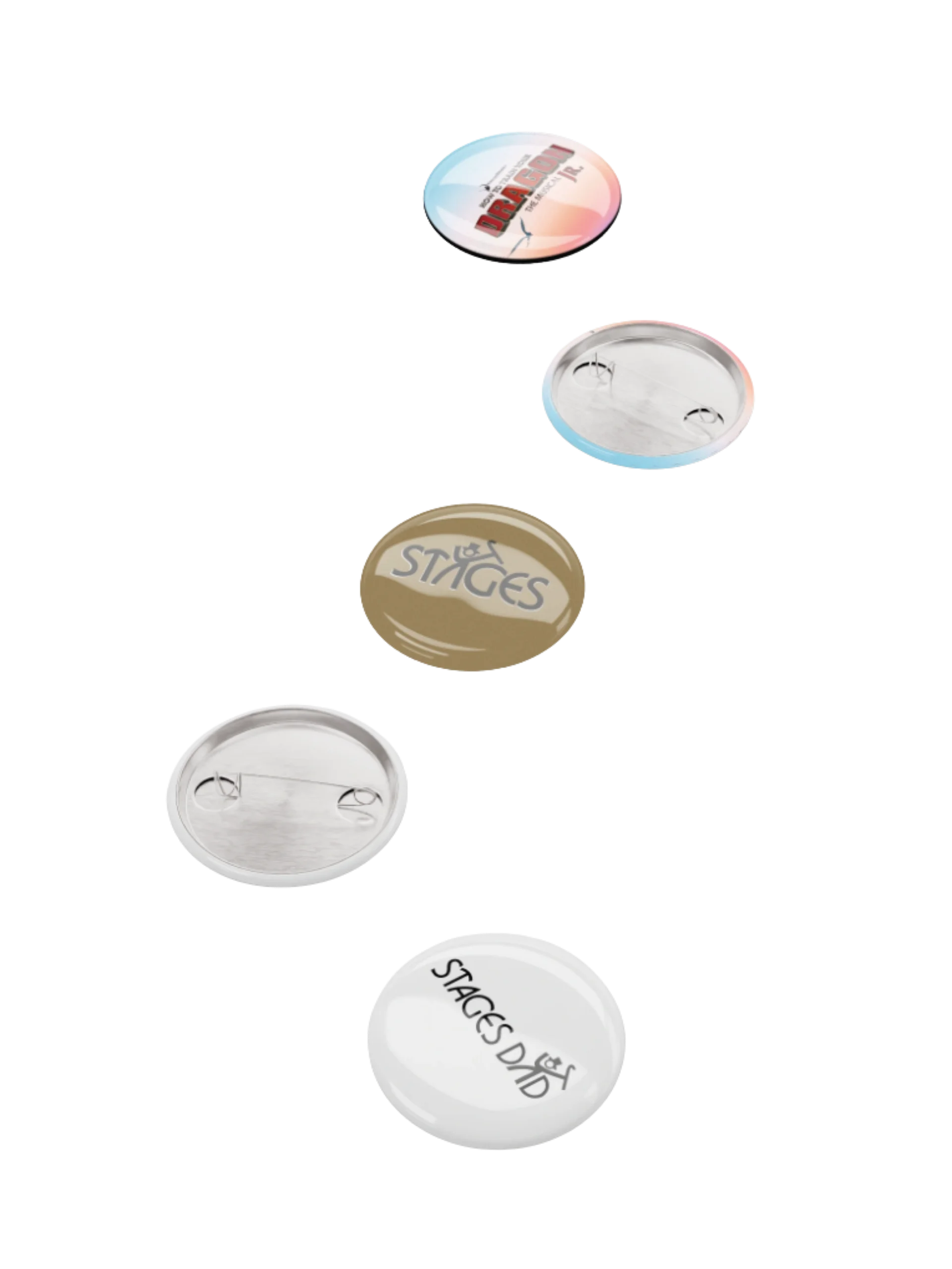 How to Train Your Dragon Jr. & Stages Pin Buttons product image (6)