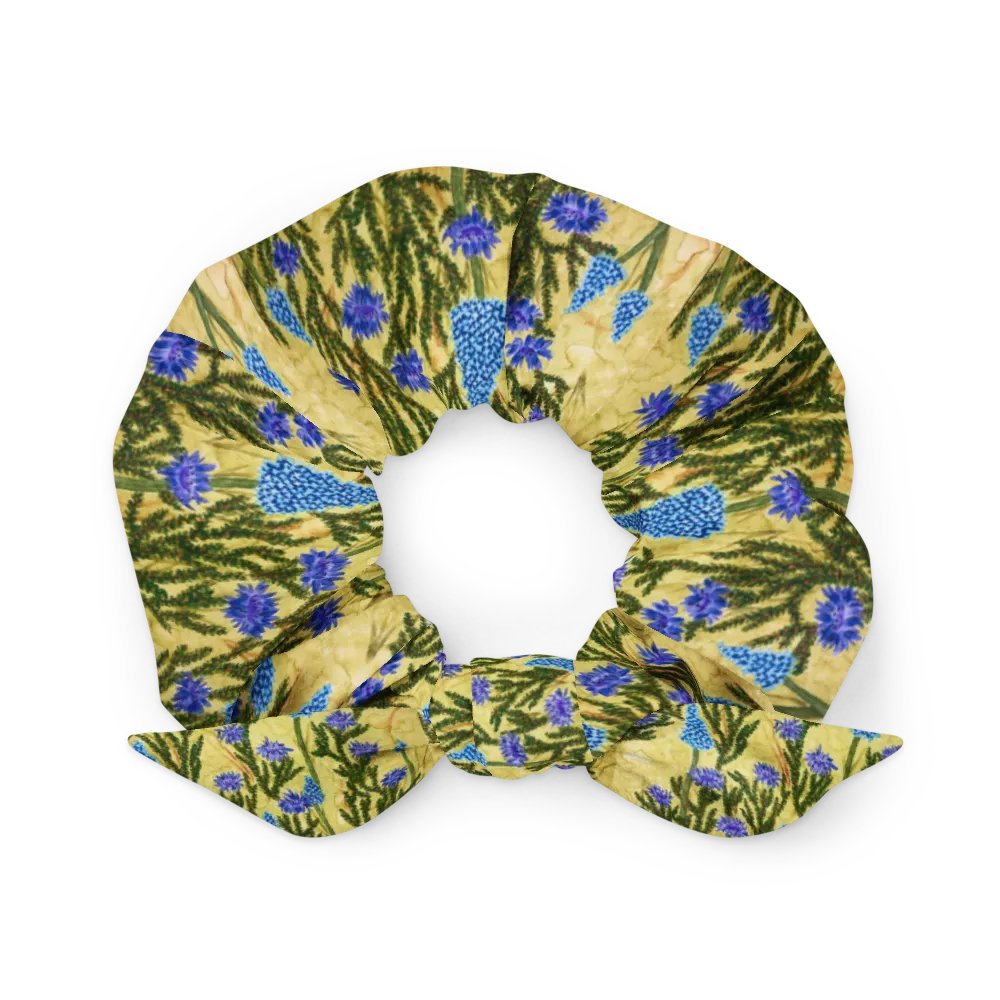 INDIGO FLORA scrunchie product image (1)