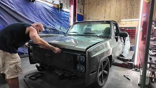 You fellers aren't gonna want to miss tomorrow's episode!!! 
#c10 #chevytruck #classic #almostthere