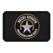 Becki Rudeen Western Star & Halo Embroidered Patch
