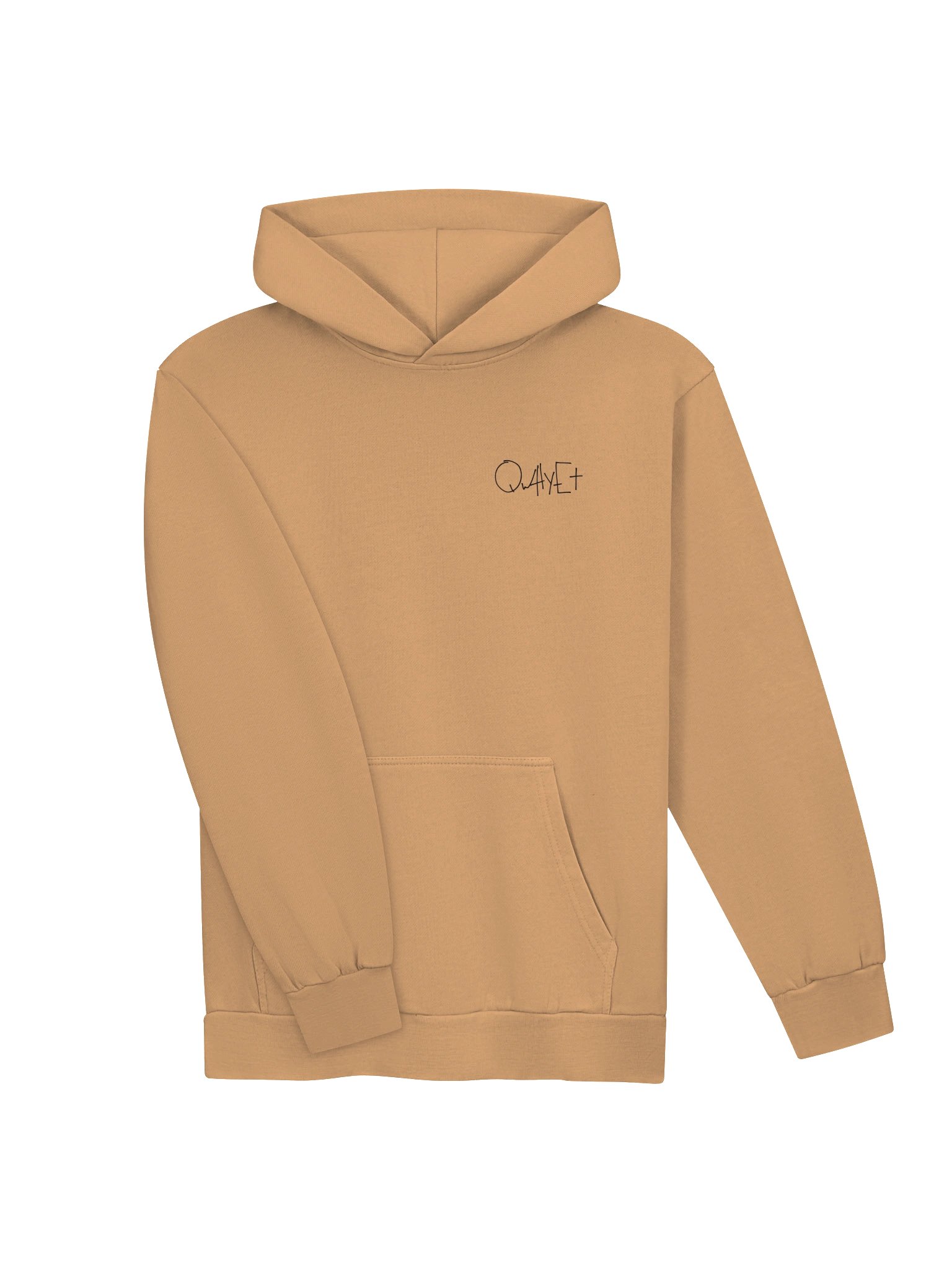 HUSH HOODIE BLACK LOGO product image (3)