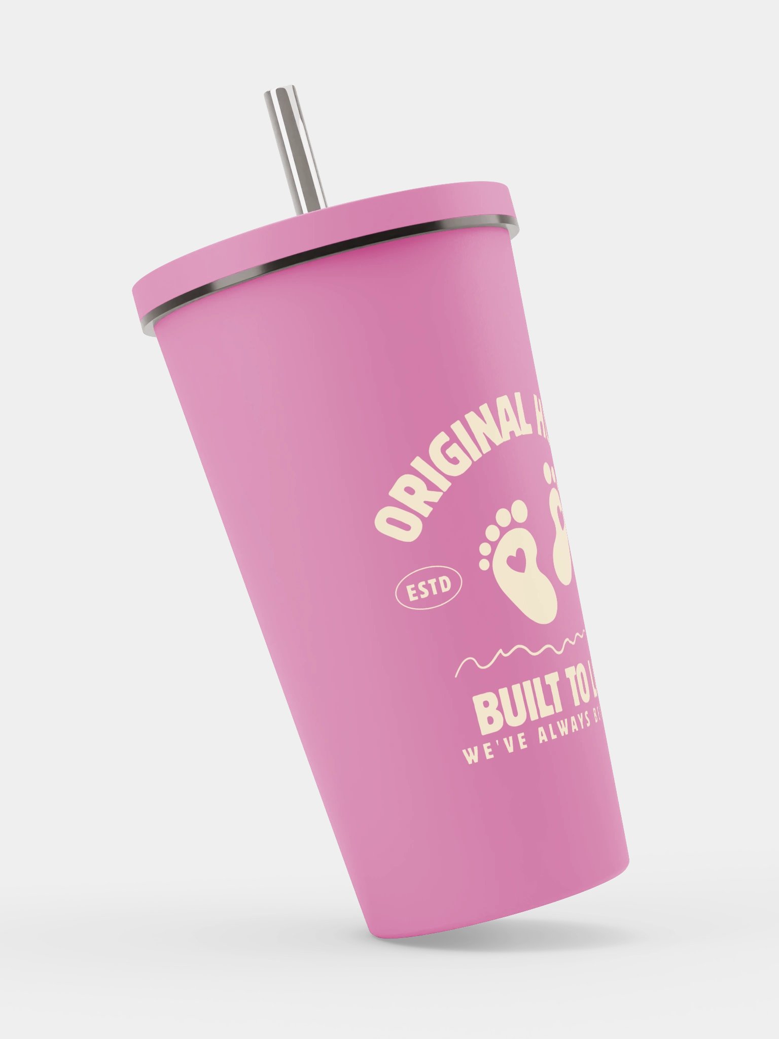 Original Human Insulated Tumbler with Straw | Built to Last | Originology | Black History X product image (2)