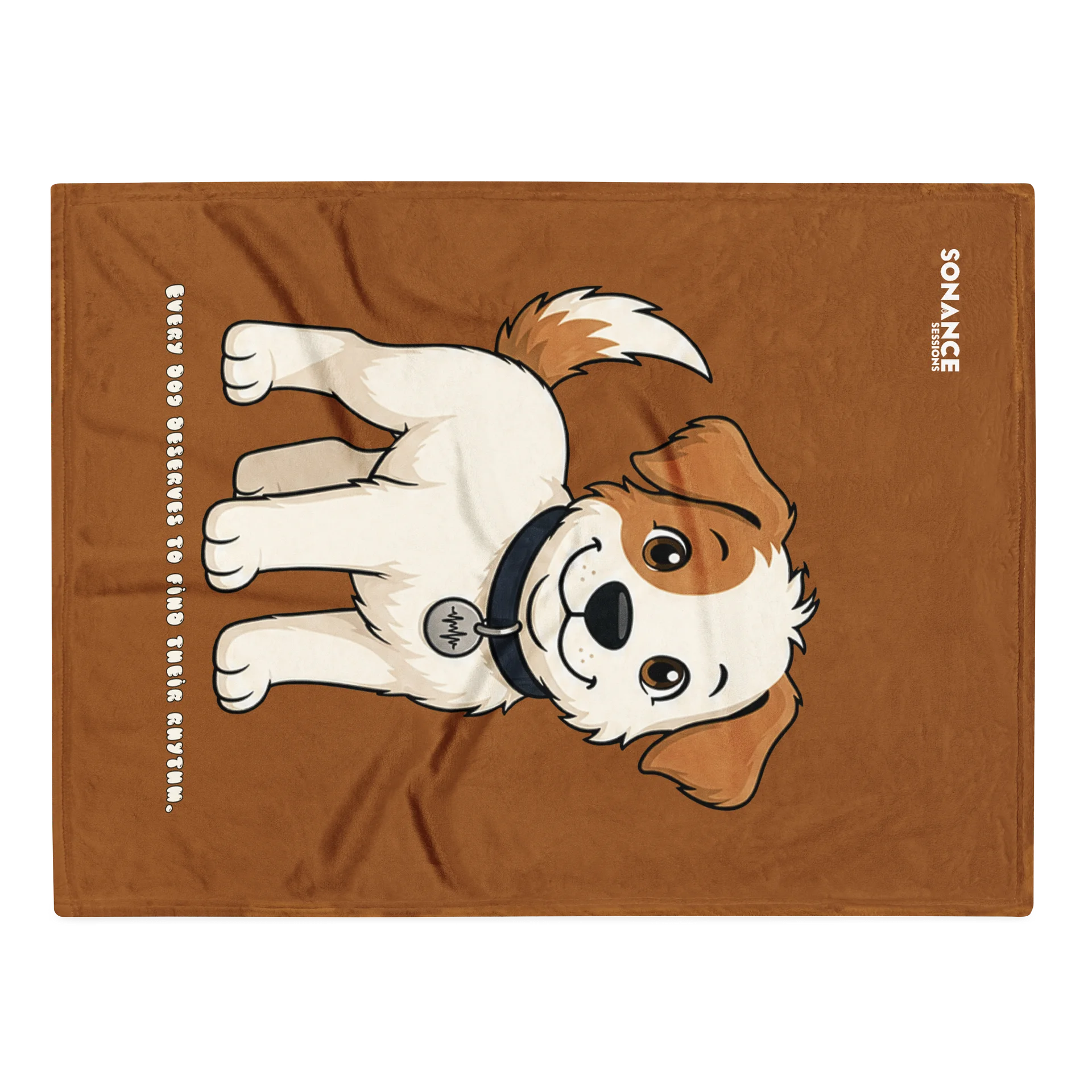Sonance Dog Throw Blanket (Stand) Rich Gold product image (1)