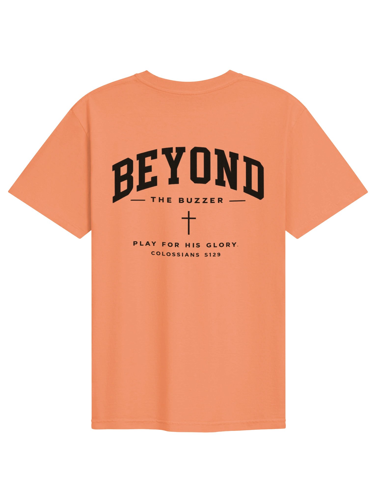 Beyond the Buzzer Basic Orange Tee product image (2)