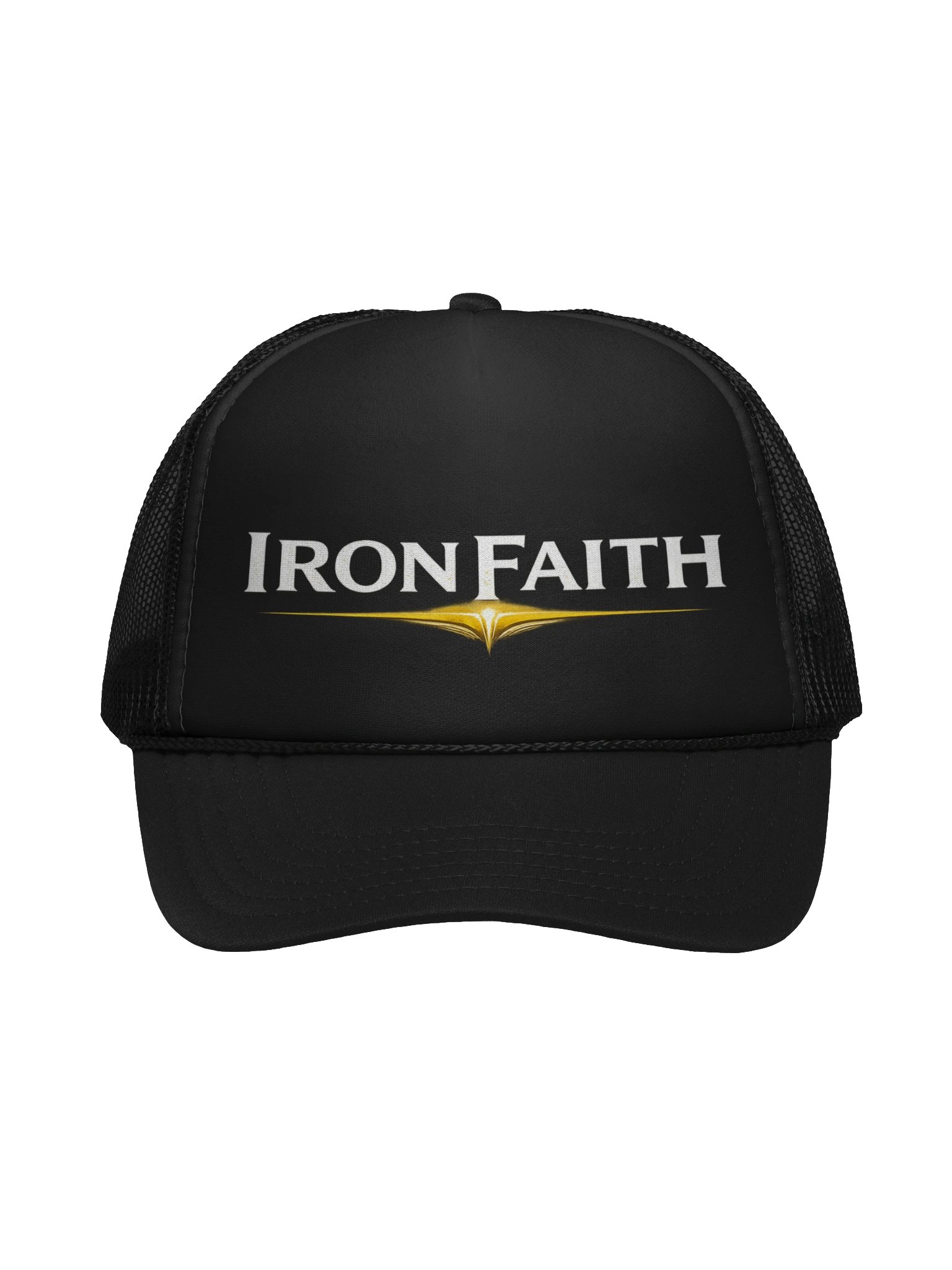 IRONFAITH Glow Book Foam Trucker Hat product image (1)