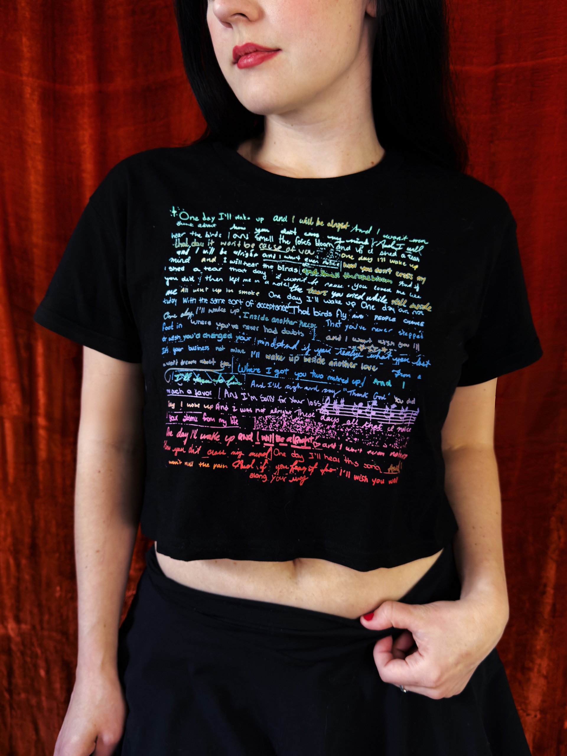 "One Day" Crop Tee product image (1)