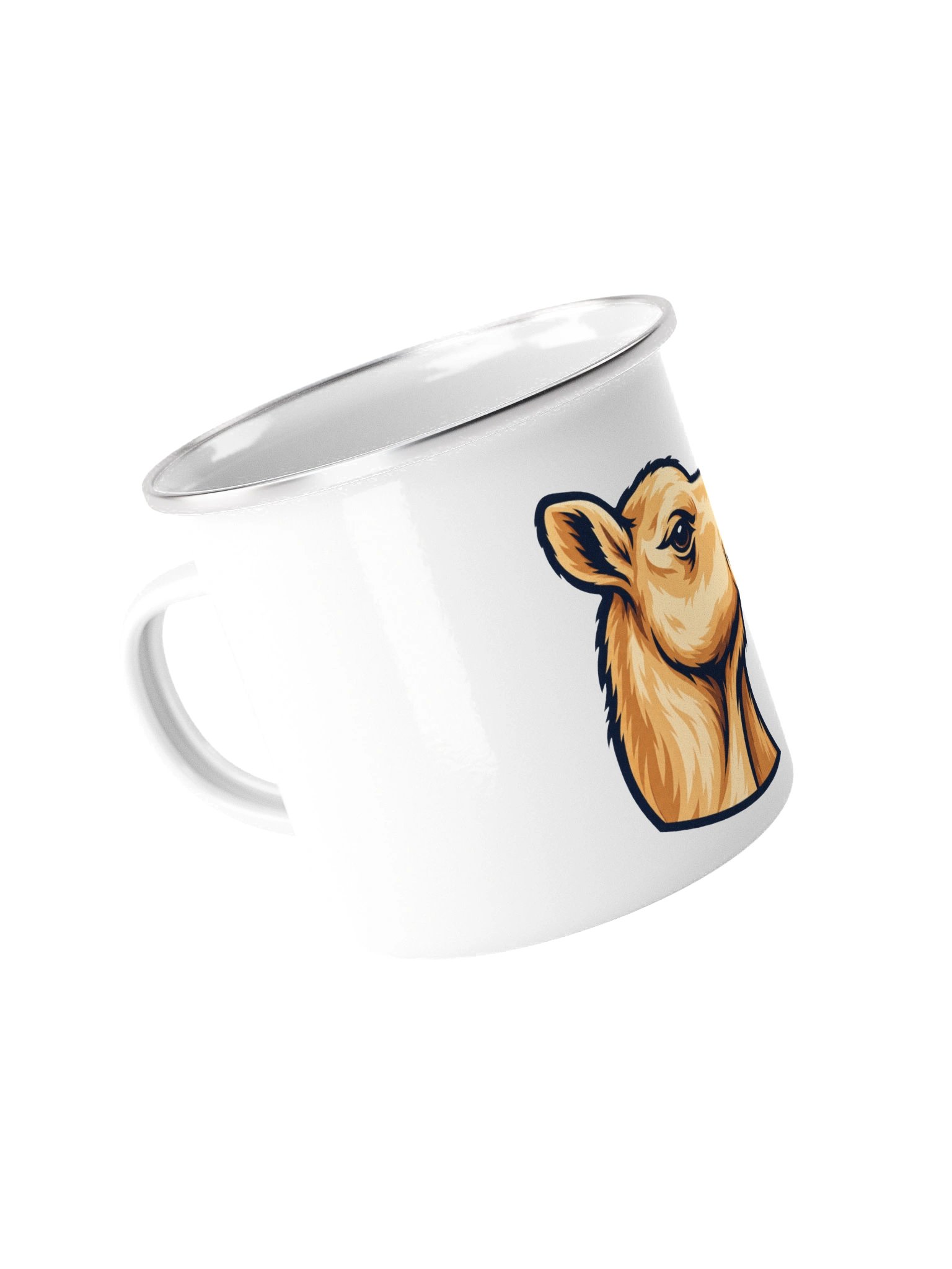 Camel Profile Enamel Mug product image (2)