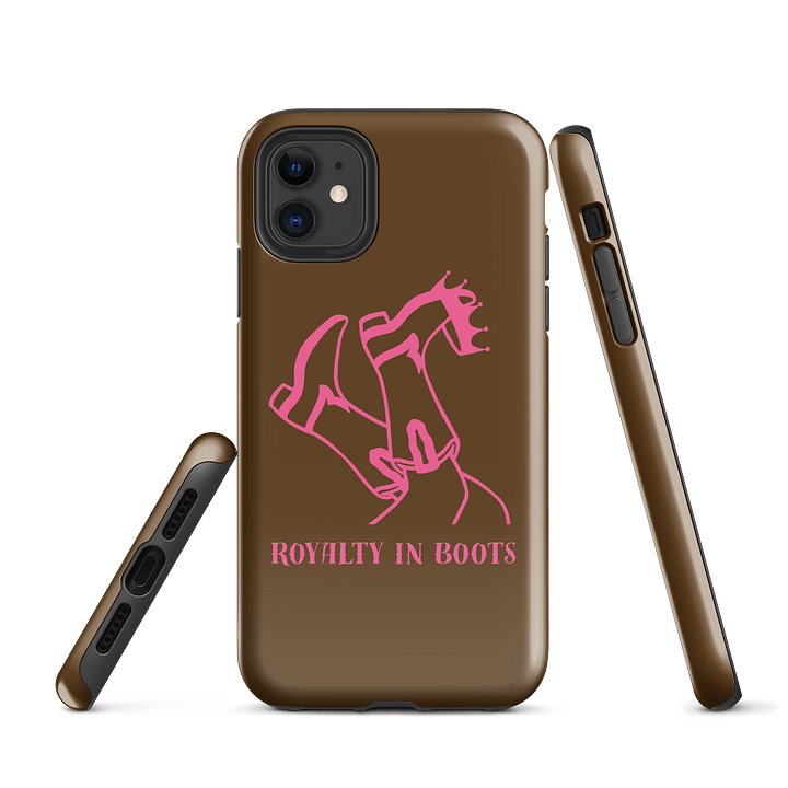 LDQ Brown iPhone case product image (1)