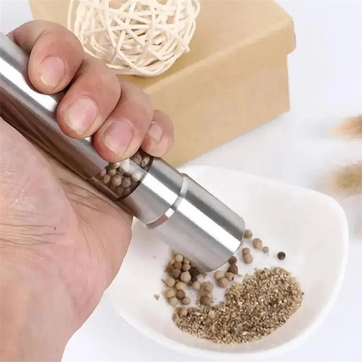 Salt and Pepper Stainless Steel Spice Mill product image (1)