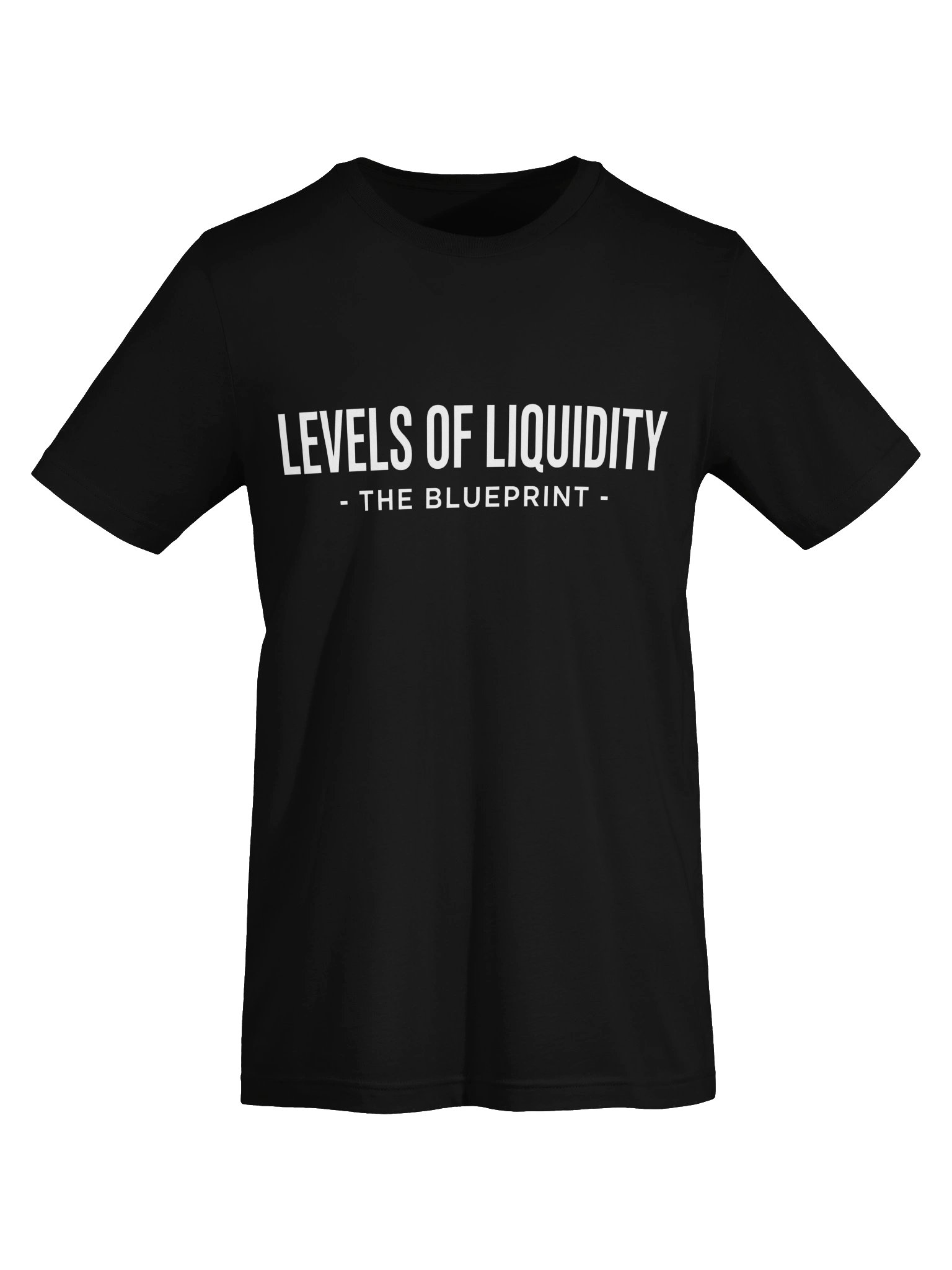 Levels of Liquidity Blueprint Tee product image (5)