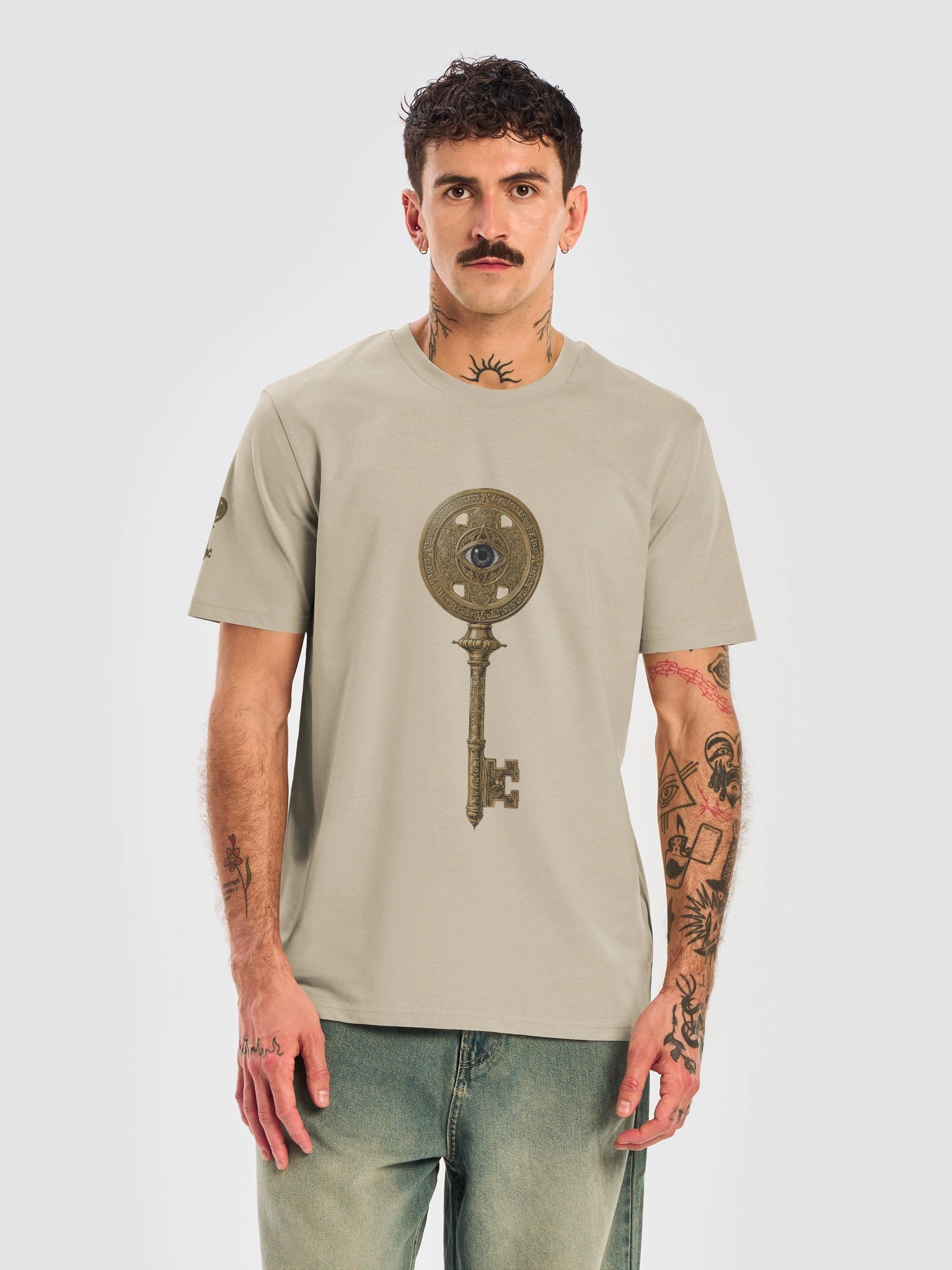 The Gatekeeper’s Key – Desert Dust Sigil Edition (Front + Right Shoulder Print) product image (5)