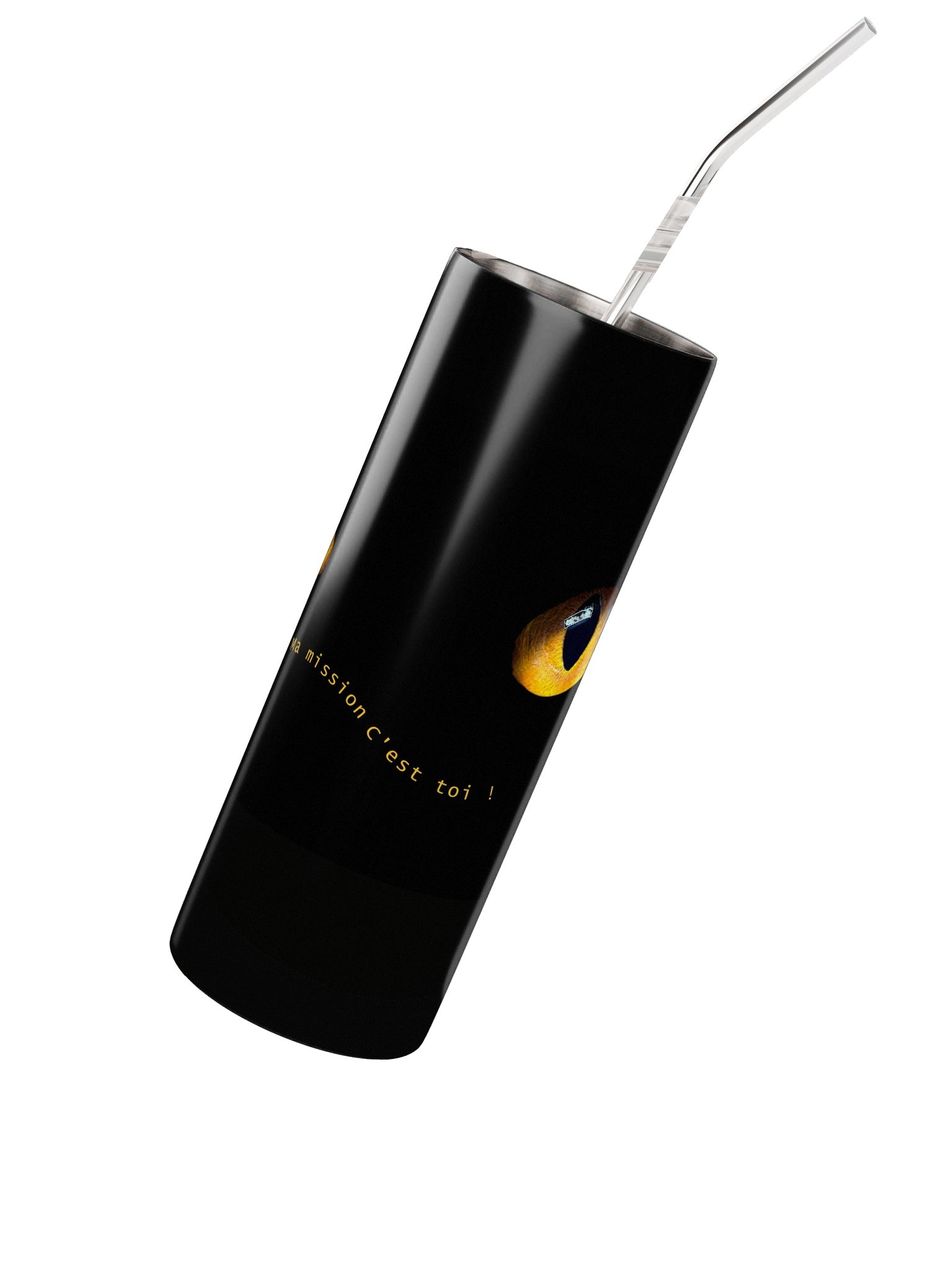 Vaso de acero inoxidable "Gato místico" product image (2)