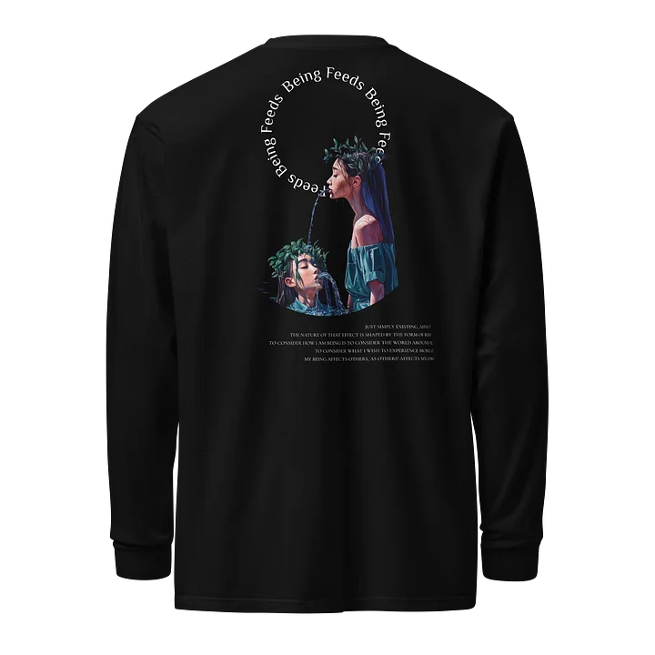 BEING FEEDS BEING... //longsleeve shirt product image (1)