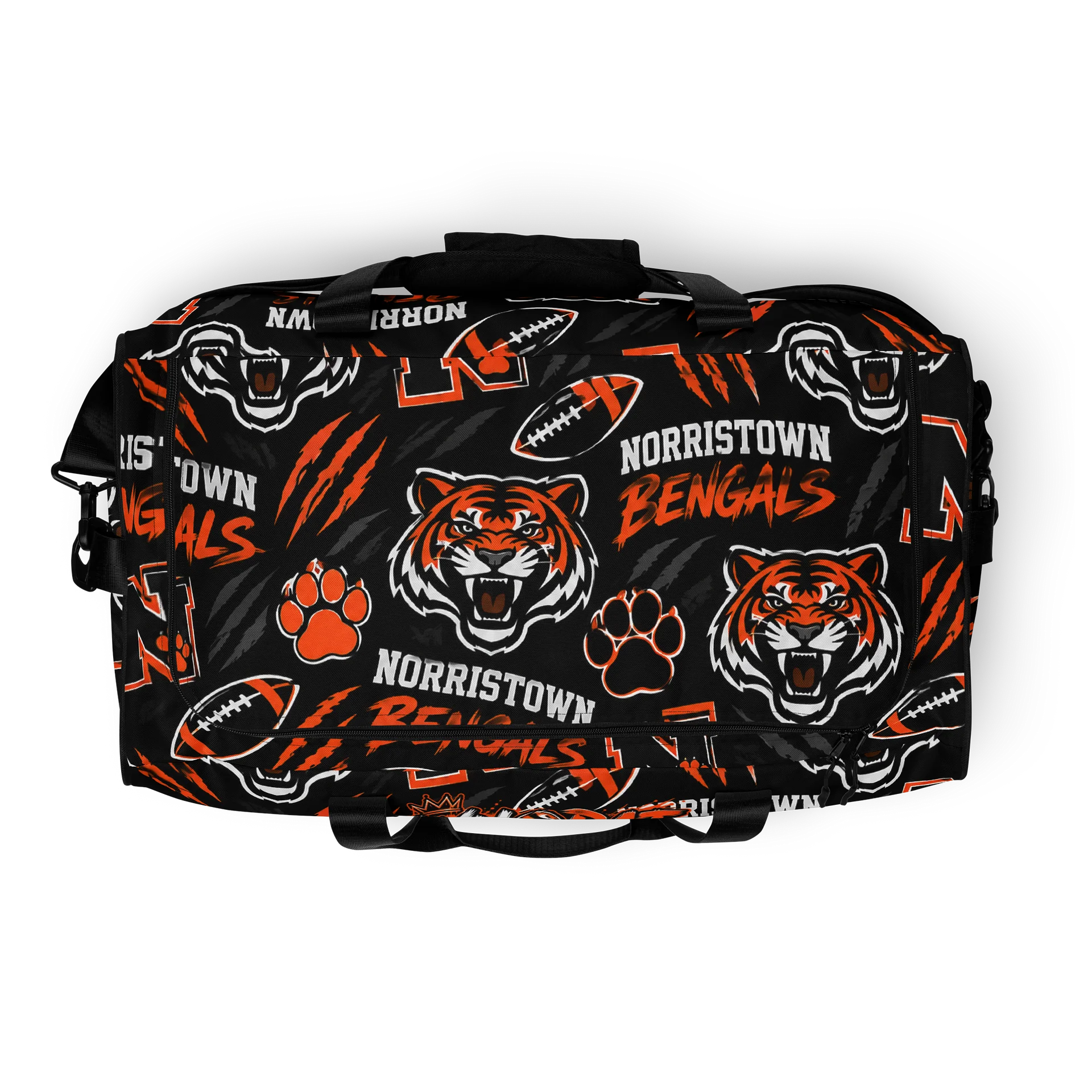 Norristown Bengals #4TheTown All-Over Duffle Bag product image (8)