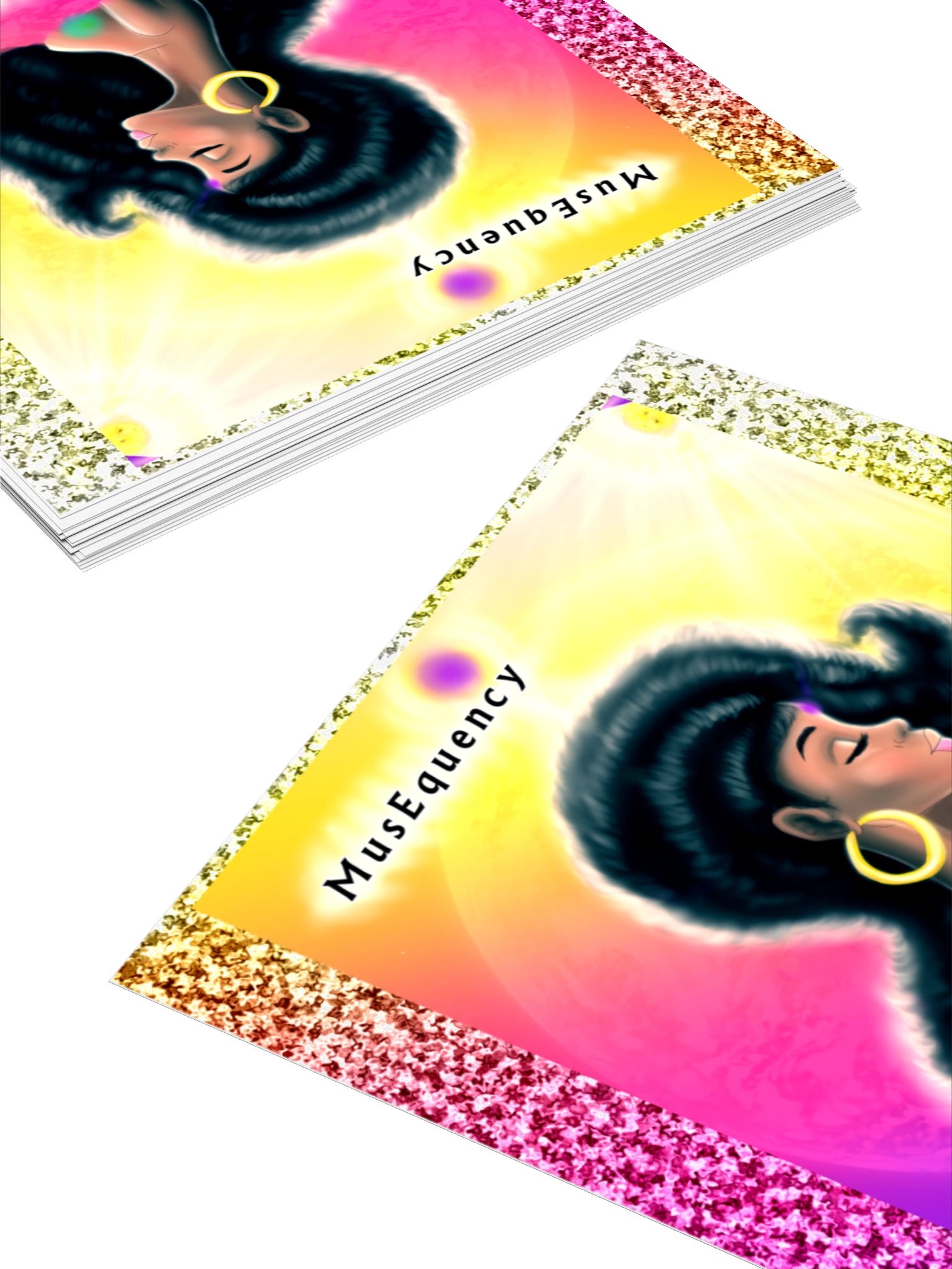 DLU DON’T LABEL US® Vibrant Visions Kiss Cut Stickers product image (4)