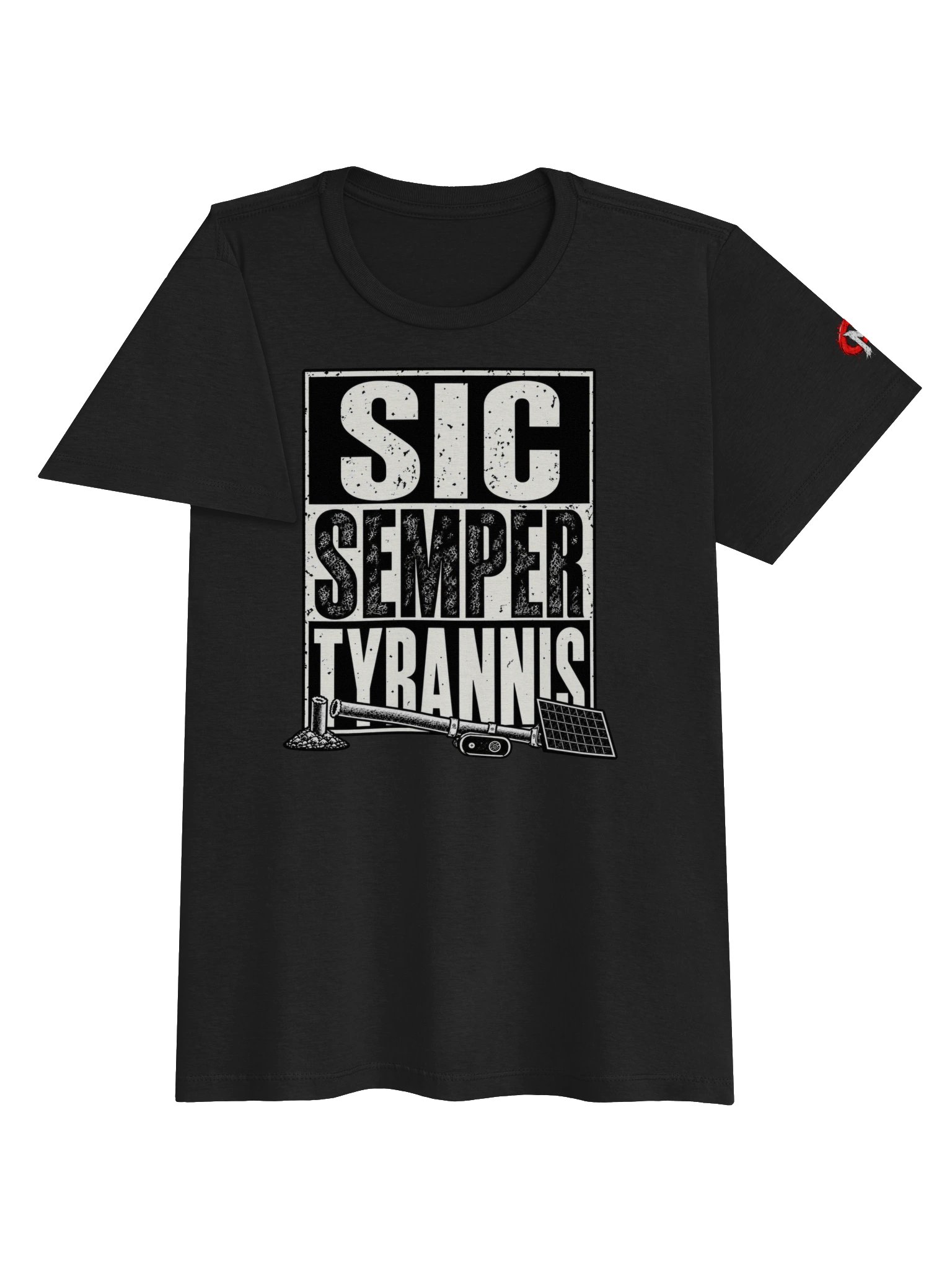 Women's Sic Semper Tyrannis Banner First Civic Menace T-Shirt product image (4)