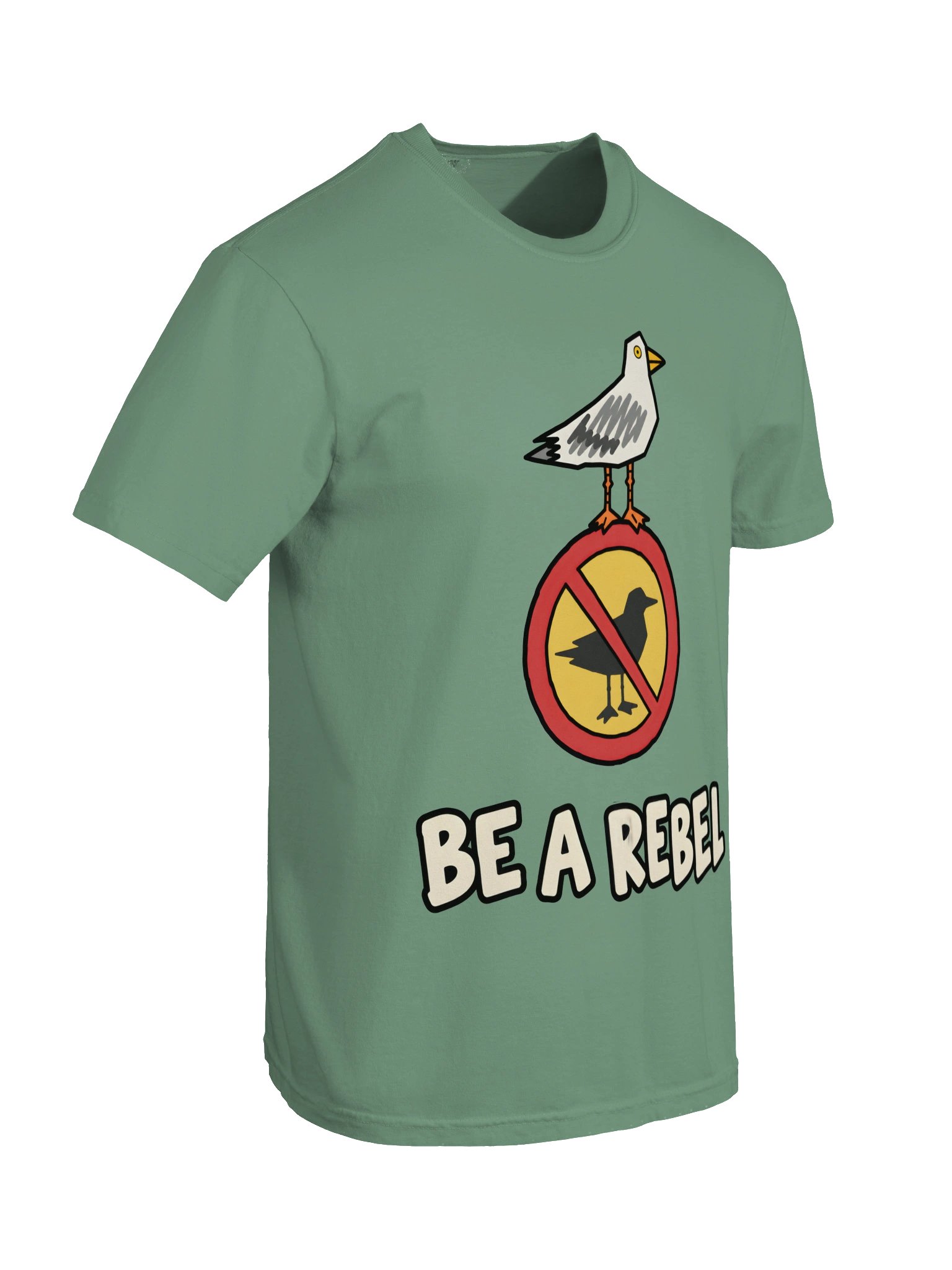 Be a Rebel Heavyweight Vintage Graphic Tee product image (6)