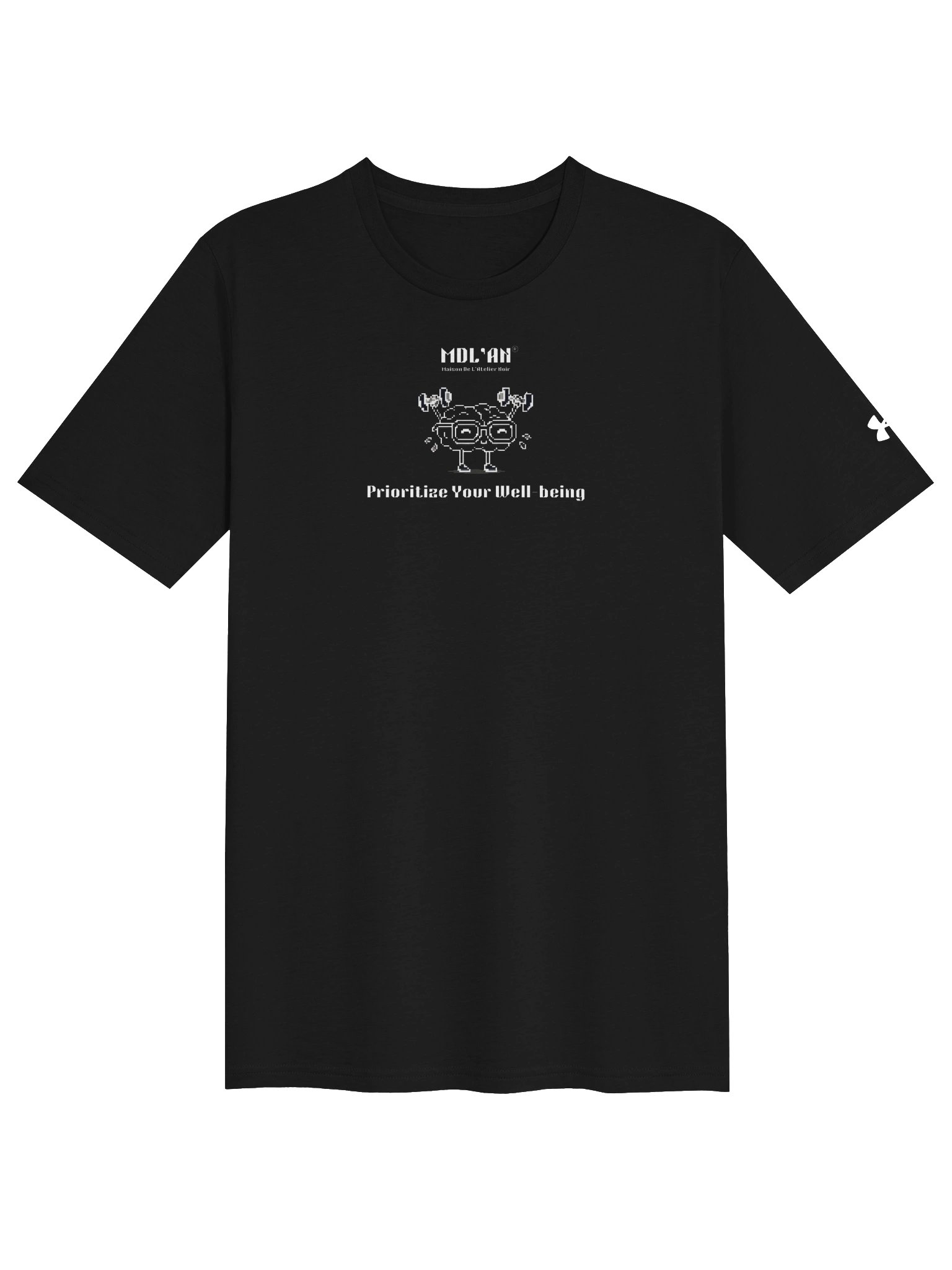MDL'AN® x Under Armour® Prioritize Your Well-Being Athletic Tee product image (2)