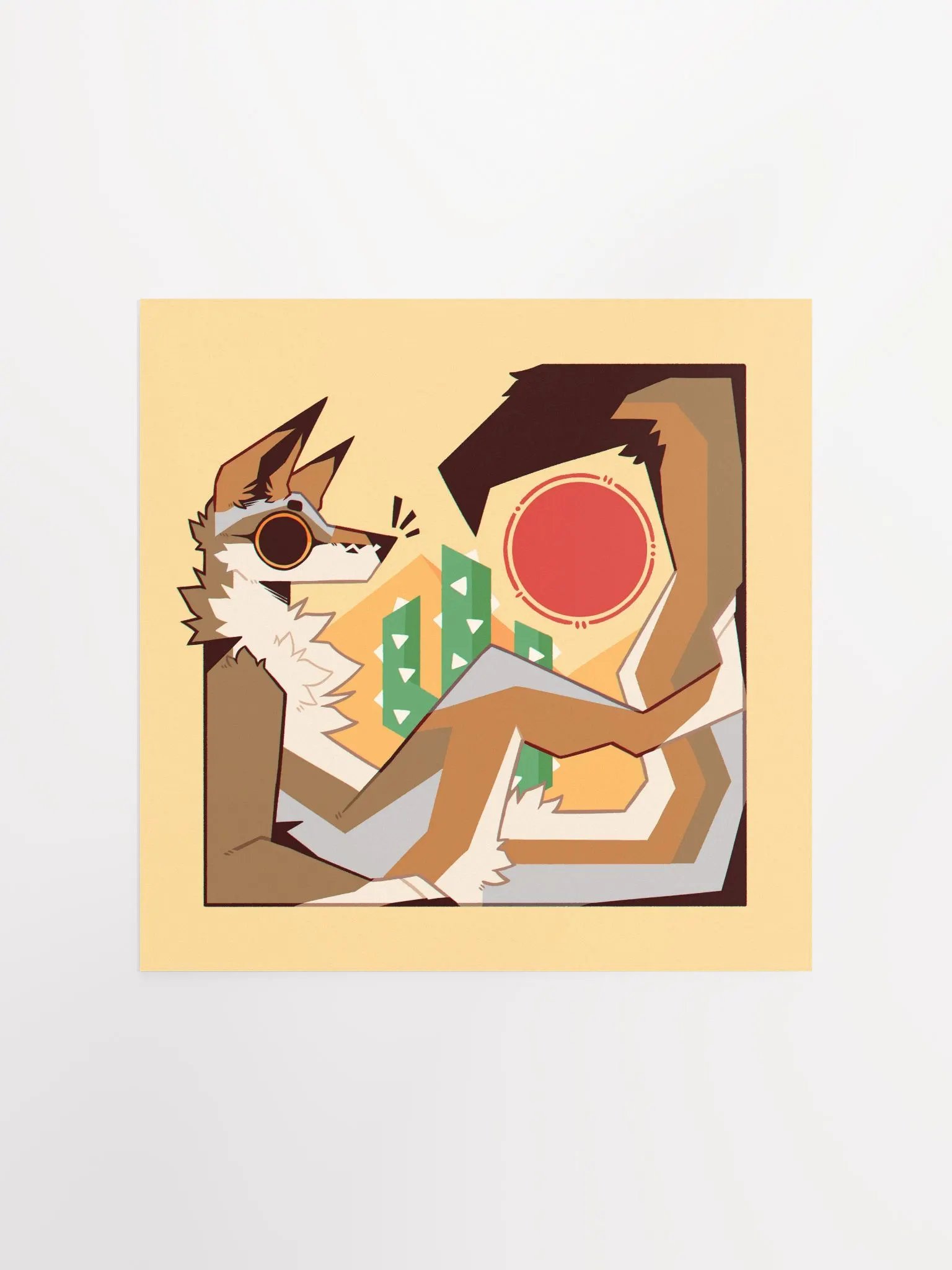 Desert 'Yote - Print product image (1)