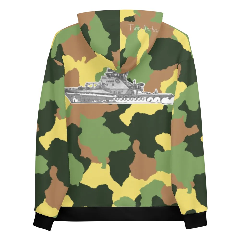 Sketch Garth Foss Tug (Green Camouflage) – Performance Marine Wear | Twin Anchor Apparel North Current Line product image (12)