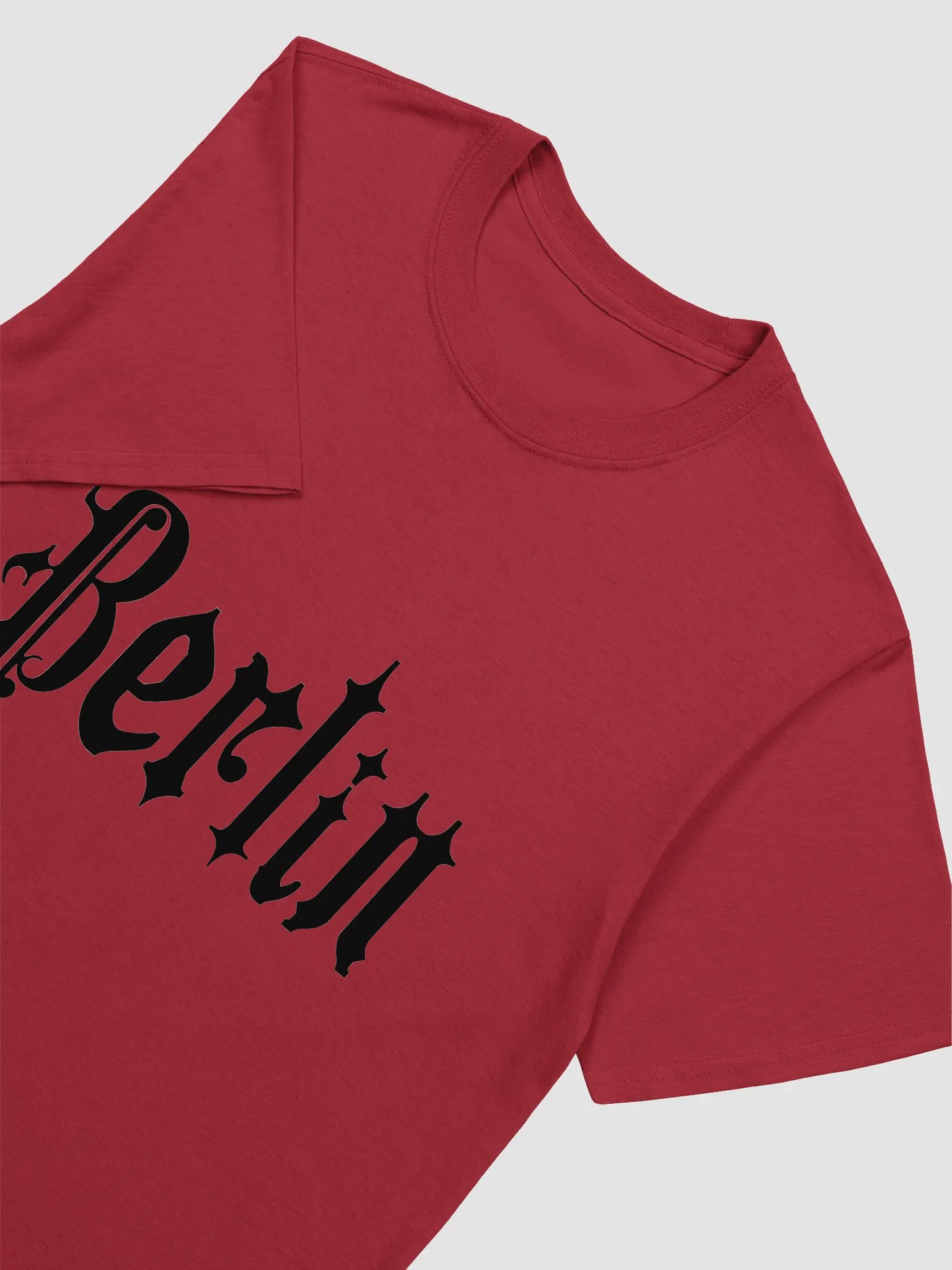 Berlin Black Text Unisex Tee product image (13)