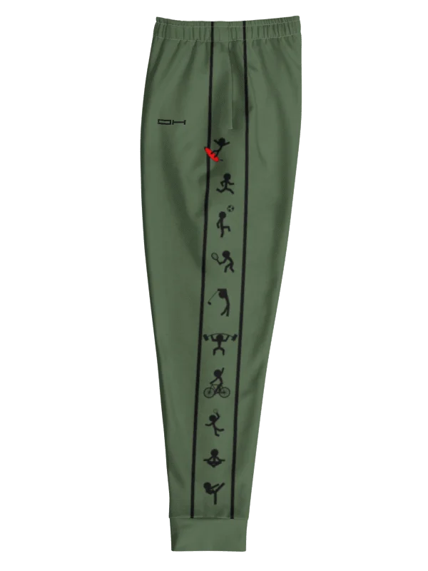Military Green Sport Joggers // Streetwear for the Athlete product image (5)