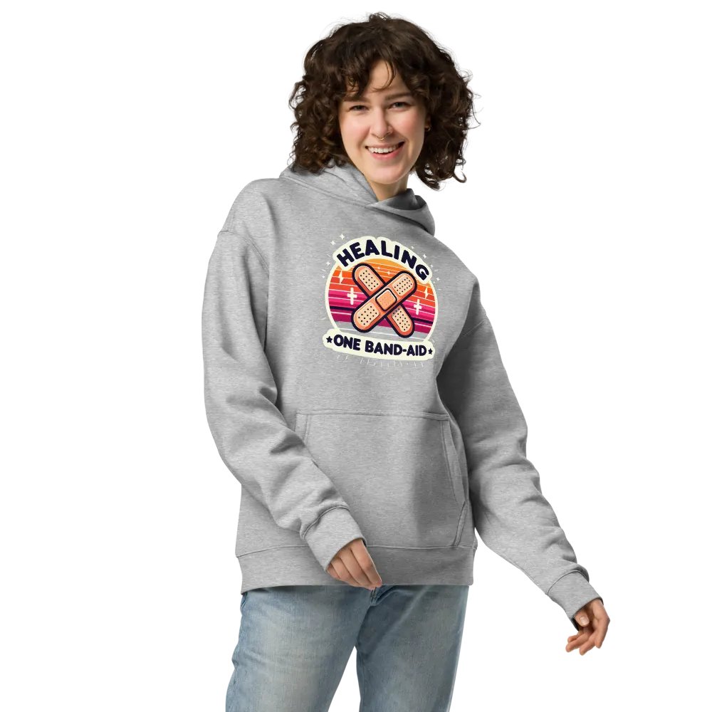 Healing One Band-Aid Unisex Hoodie product image (33)