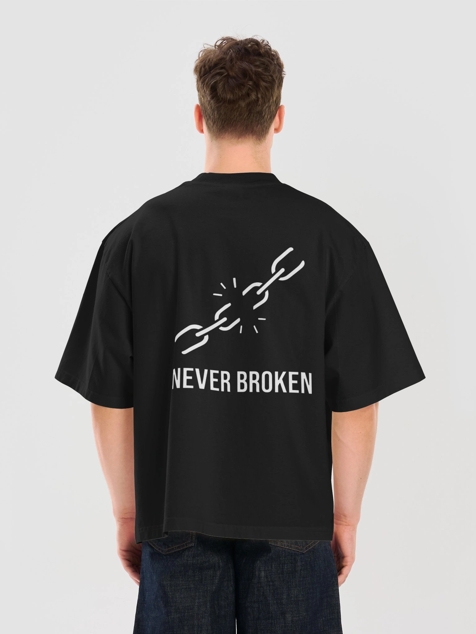Built Different. - Heavyweight Oversized Tee product image (6)