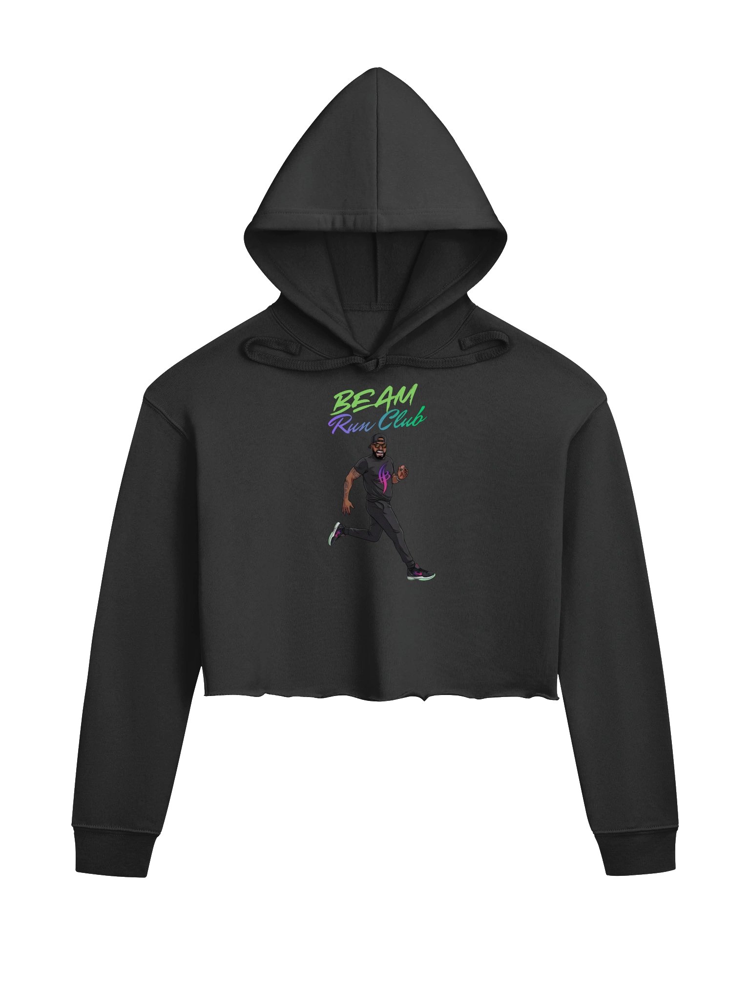 BEAM RUN CLUB CROPPED HOODIE product image (1)