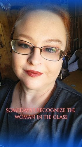 Some days I recognize the woman in the glass.
Some days she's another ghost from my past.
Healing isn't never falling.
It's r...