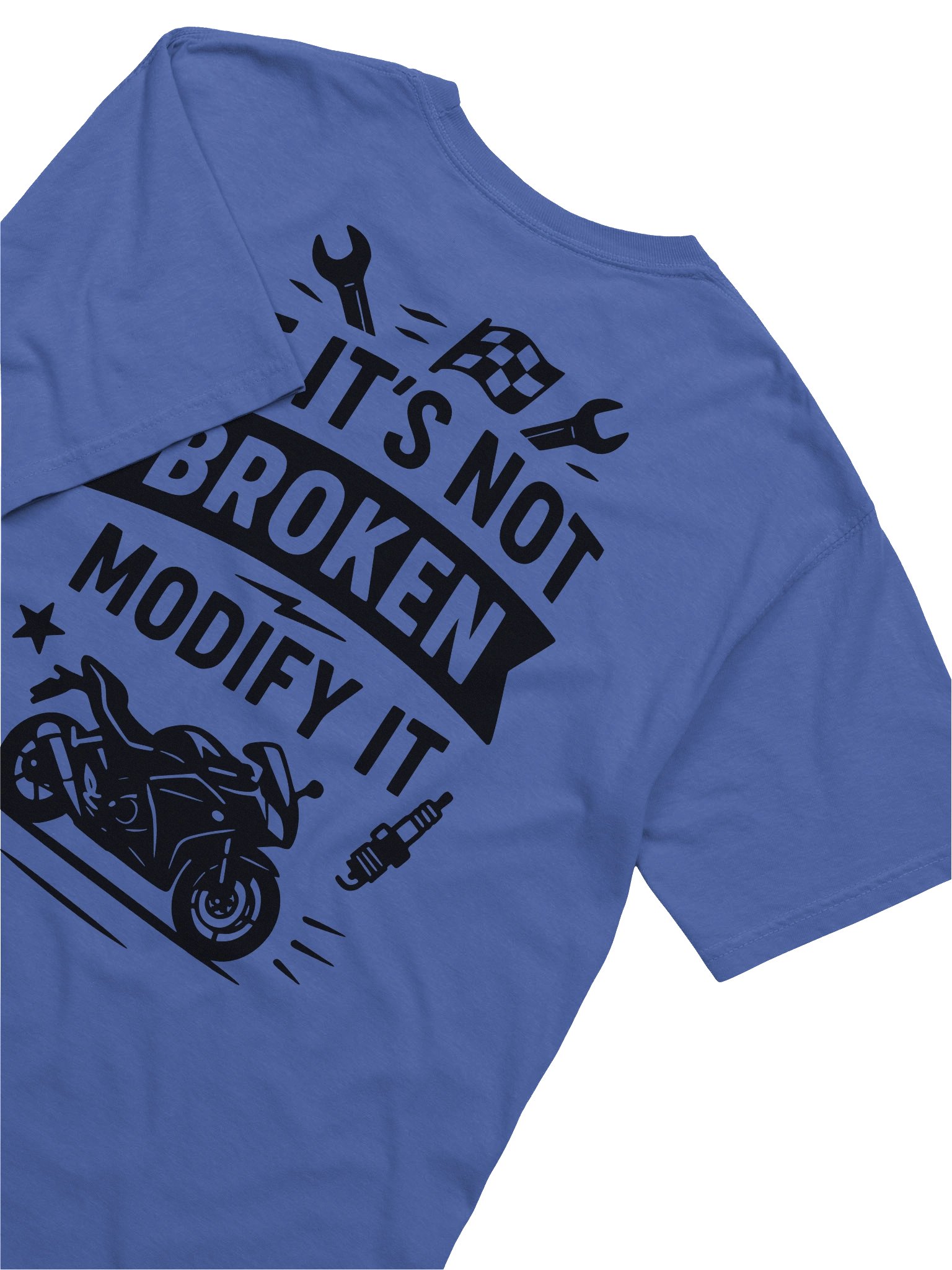 If Its Not Broken, Blue T-Shirt product image (6)