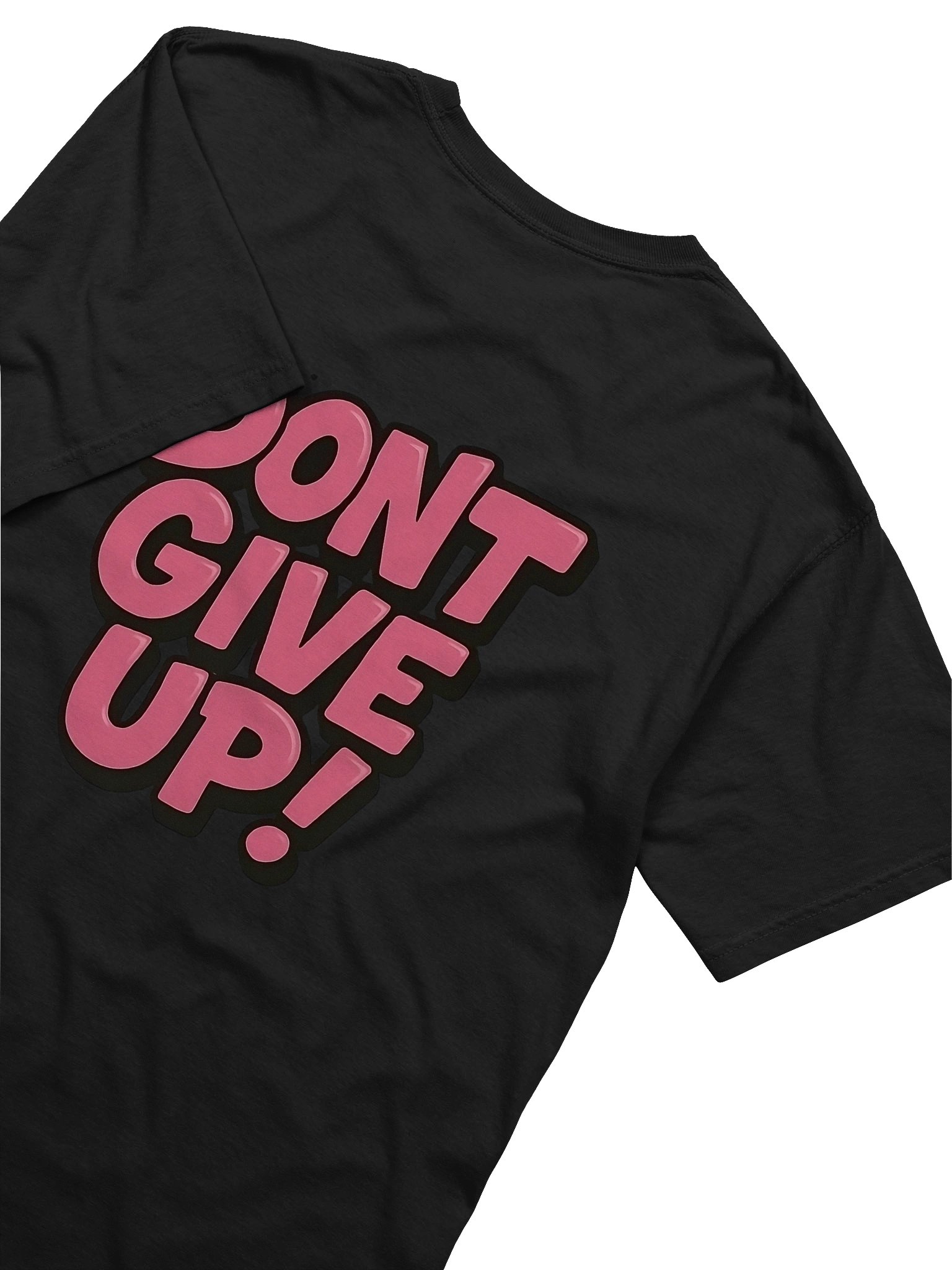 Dont Give Up T-Shirt (Black) product image (4)