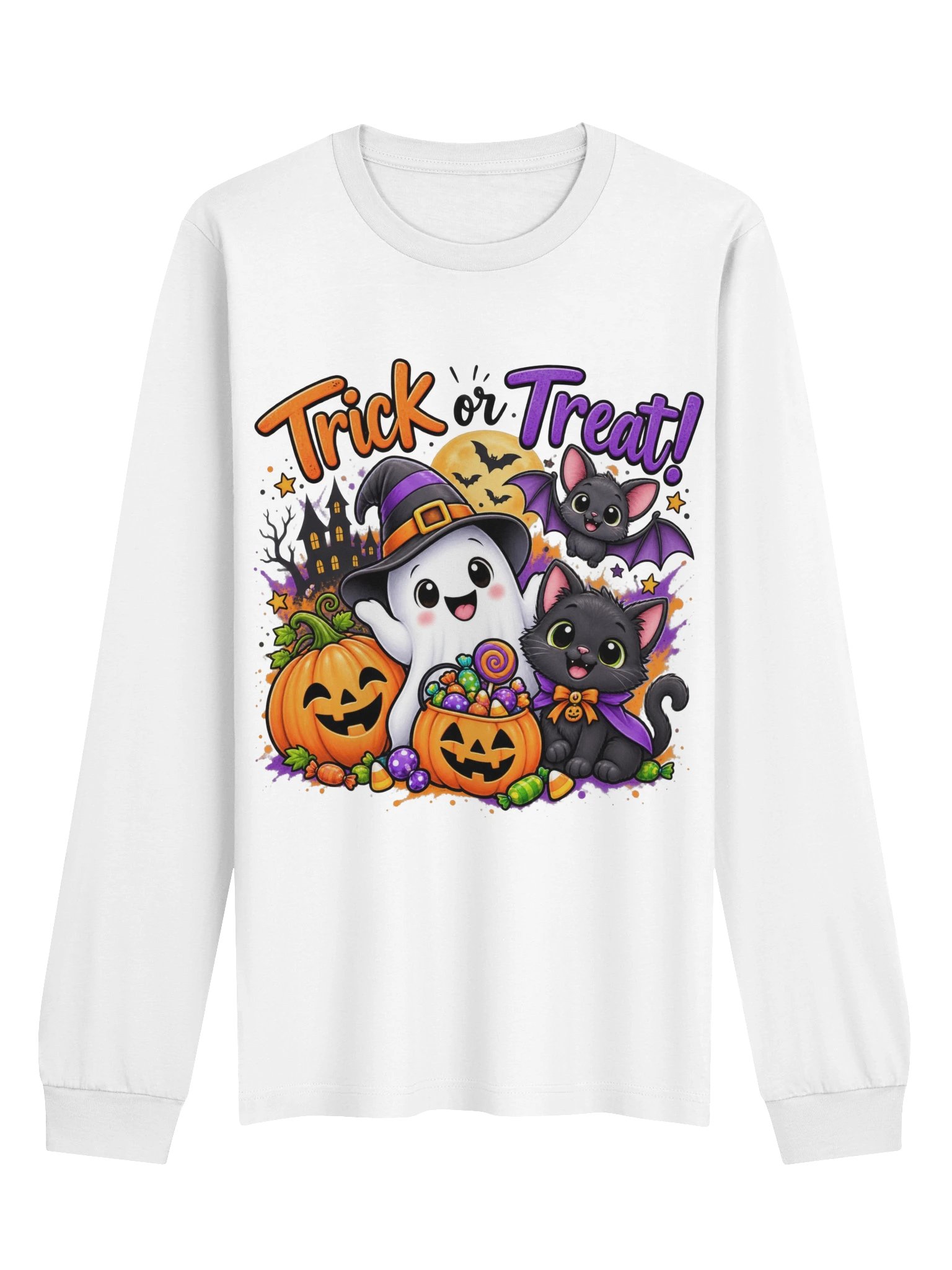 Trick or Treat 2 Long Sleeve product image (1)