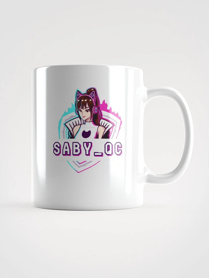 Neon Cat Ear Headphones Mug product image (2)