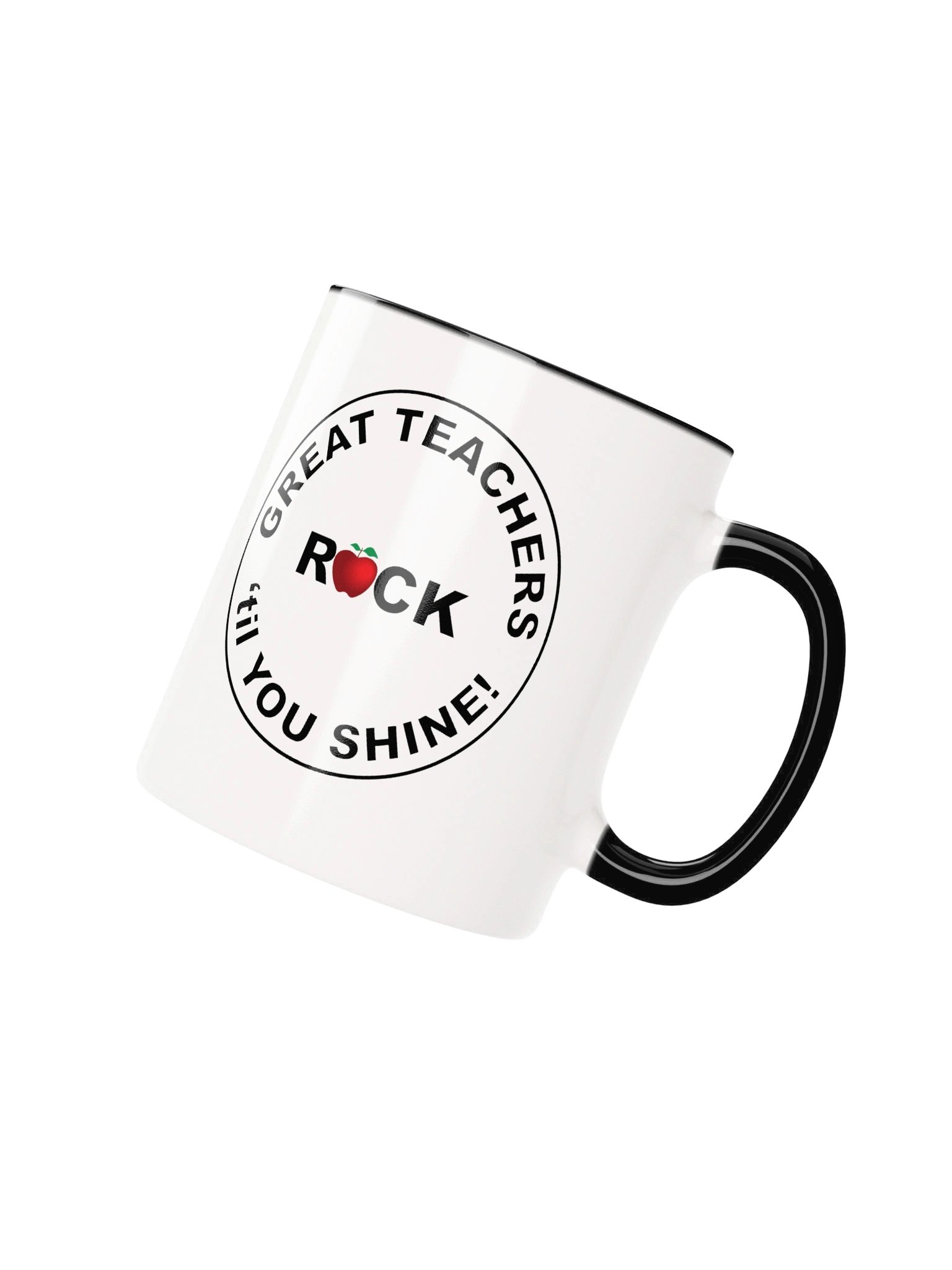 GREAT TEACHERS ROCK! 2-TONE MUG product image (3)