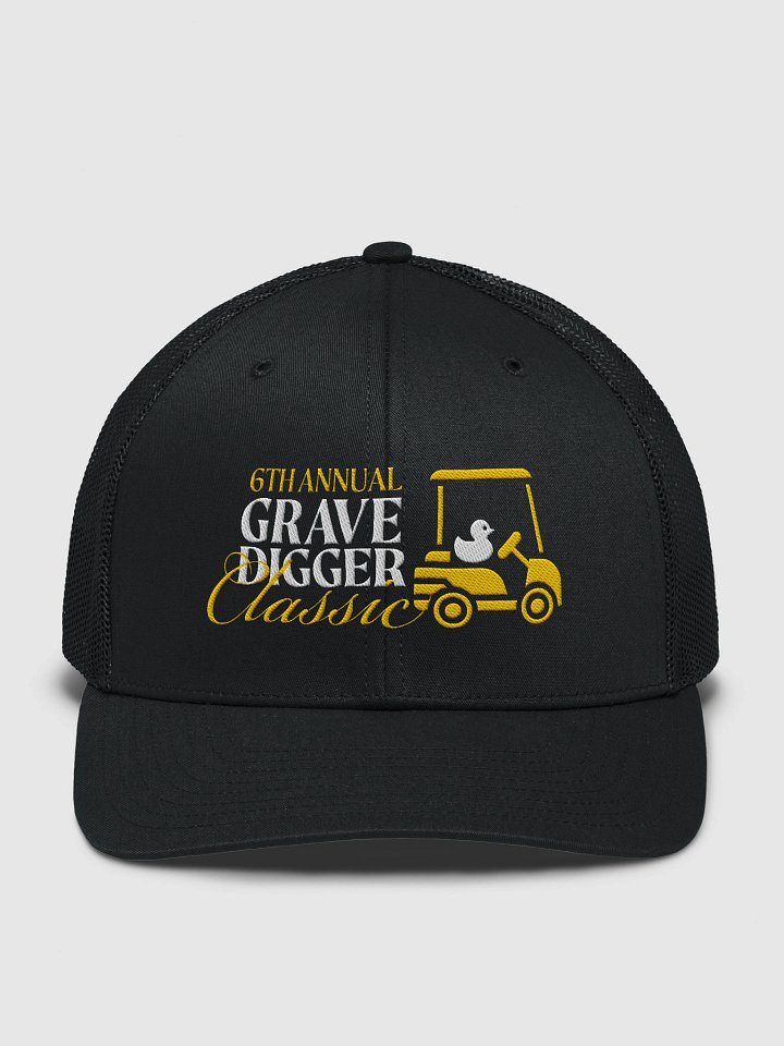 Gravedigger '26 Hat - Dark + Yellow product image (1)