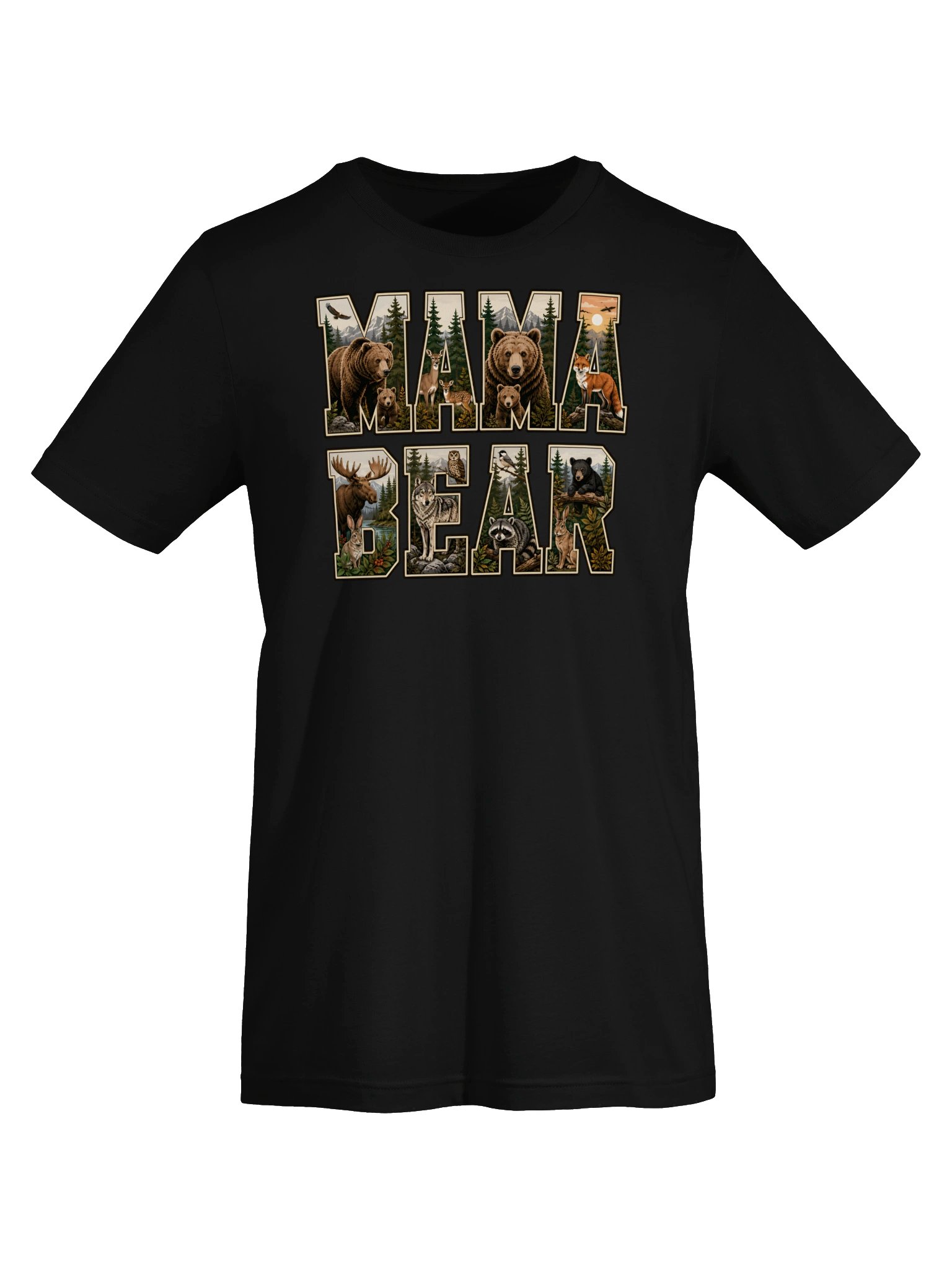 MAMA BEAR - Mom's paired shirt product image (45)