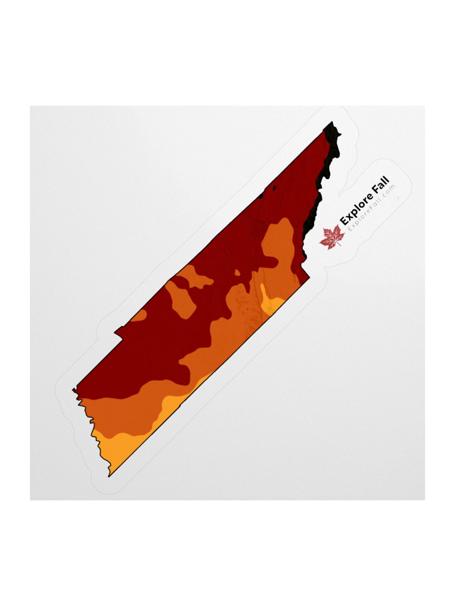 Tennessee Peak Fall Color Sticker product image (1)
