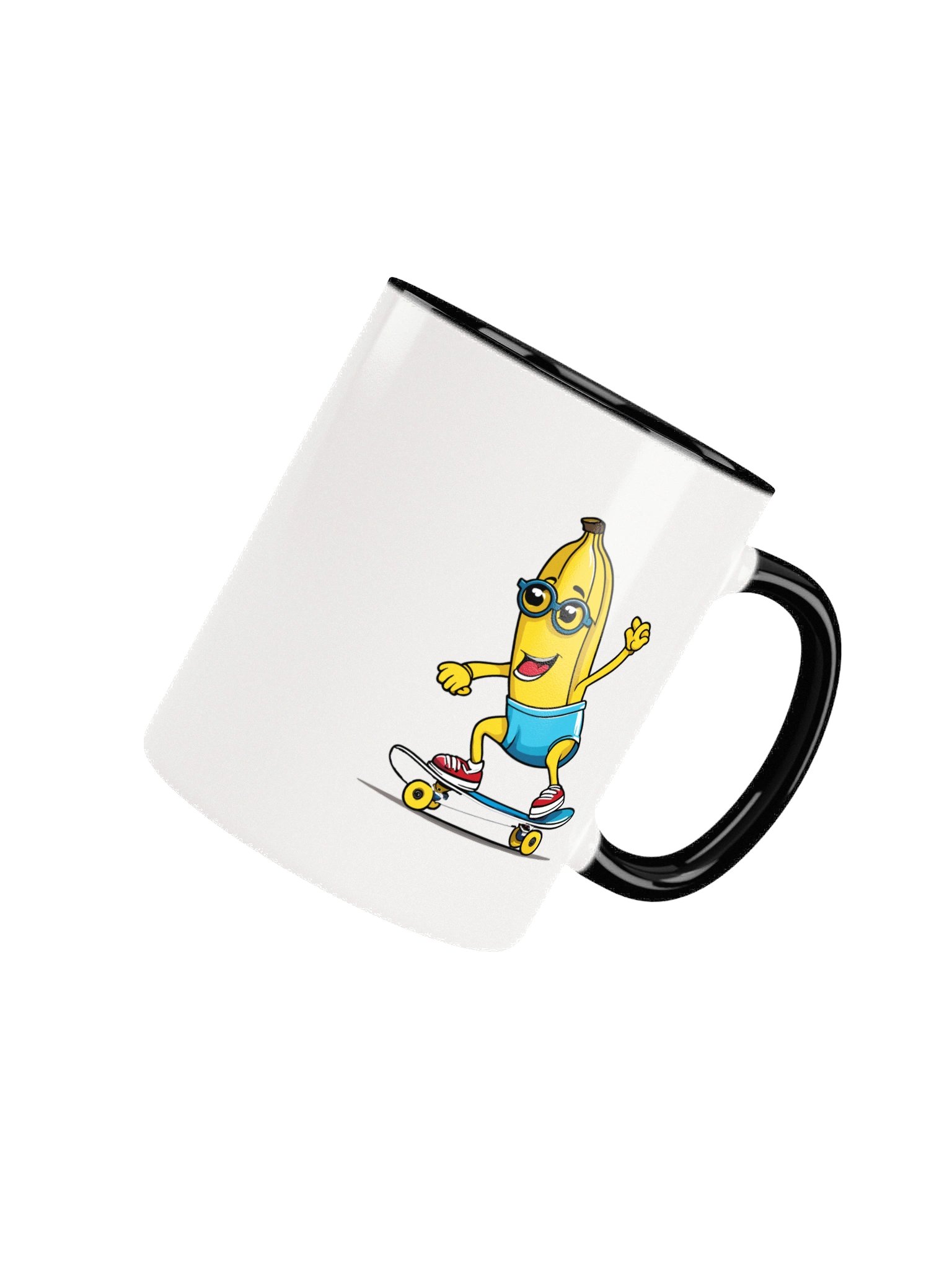 Skateboarding Bananas Ceramic Mug product image (7)