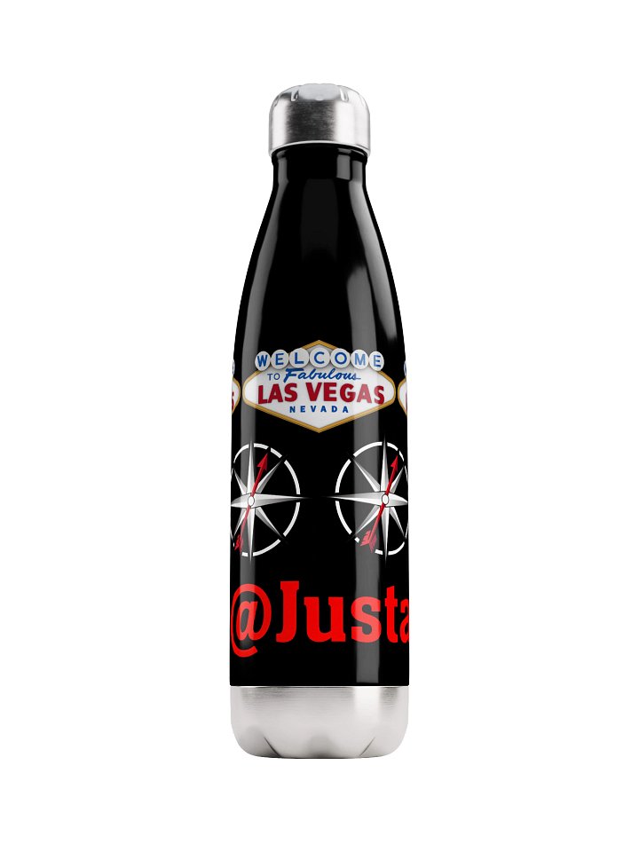 The Vegas Survival Steel Bottle – Hydration, Shenanigans, Repeat product image (1)