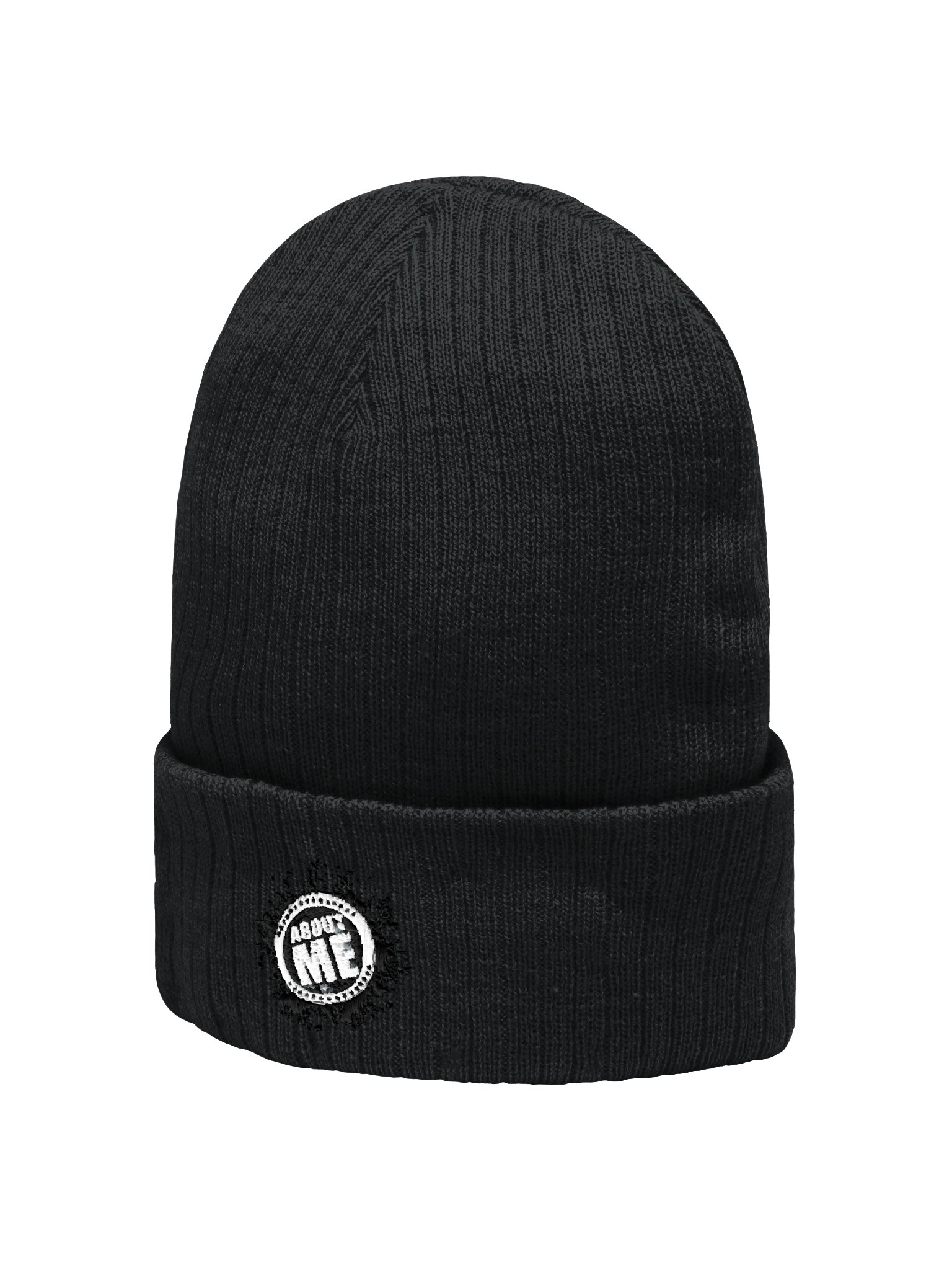 DCG About Me Embroidered Ribbed Knit Beanie product image (2)