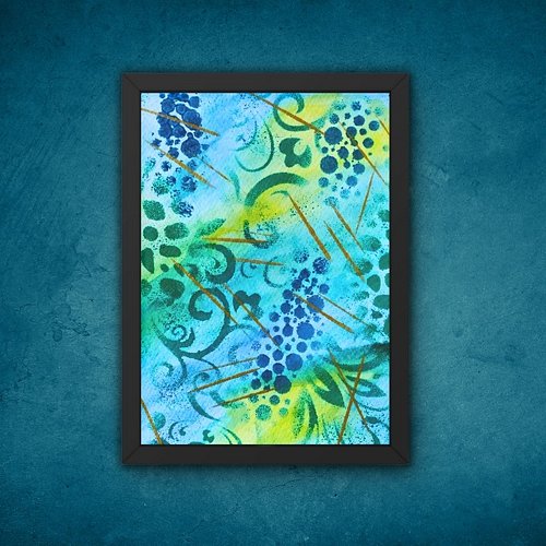 More mixed media watercolor art.

Abstract vibes.

#art #mixedmediaartist #watercolor #watercolormixedmedia #painting #waterc...