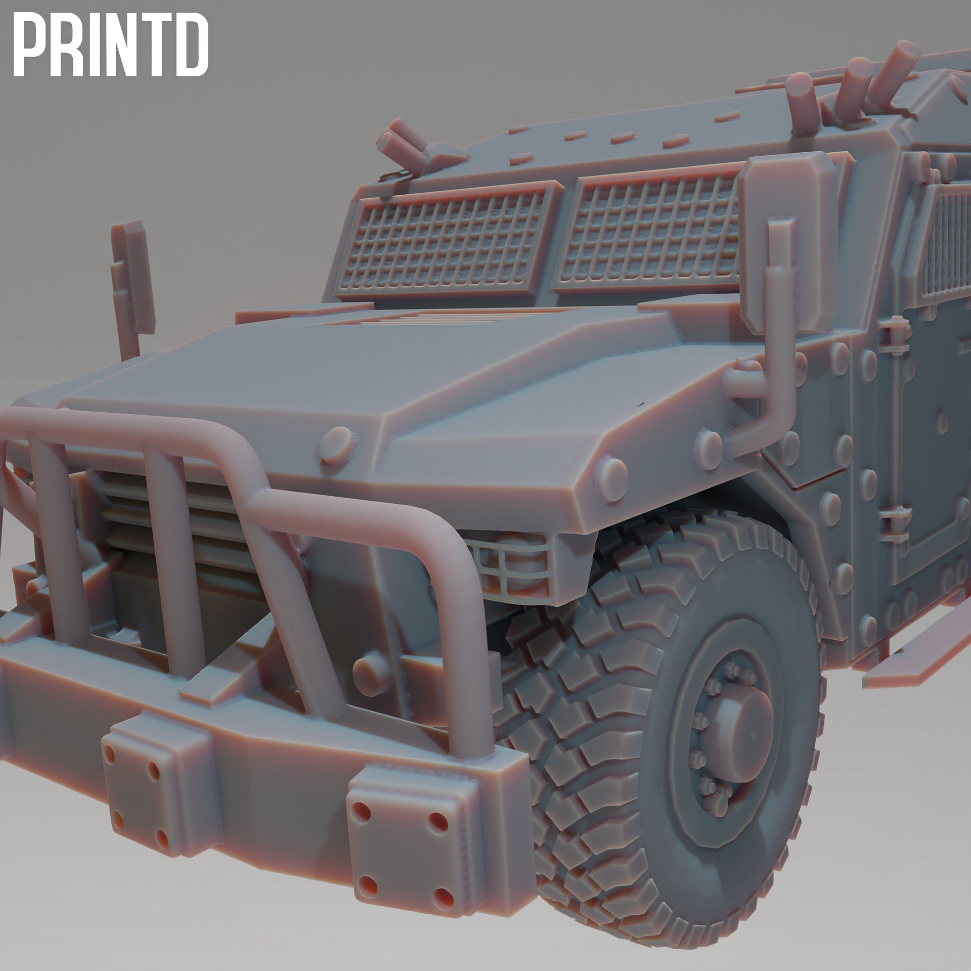 Sherpa APC Light Vehicle - Modern Warfare Wargame Resin Models Zona Alpha product image (1)