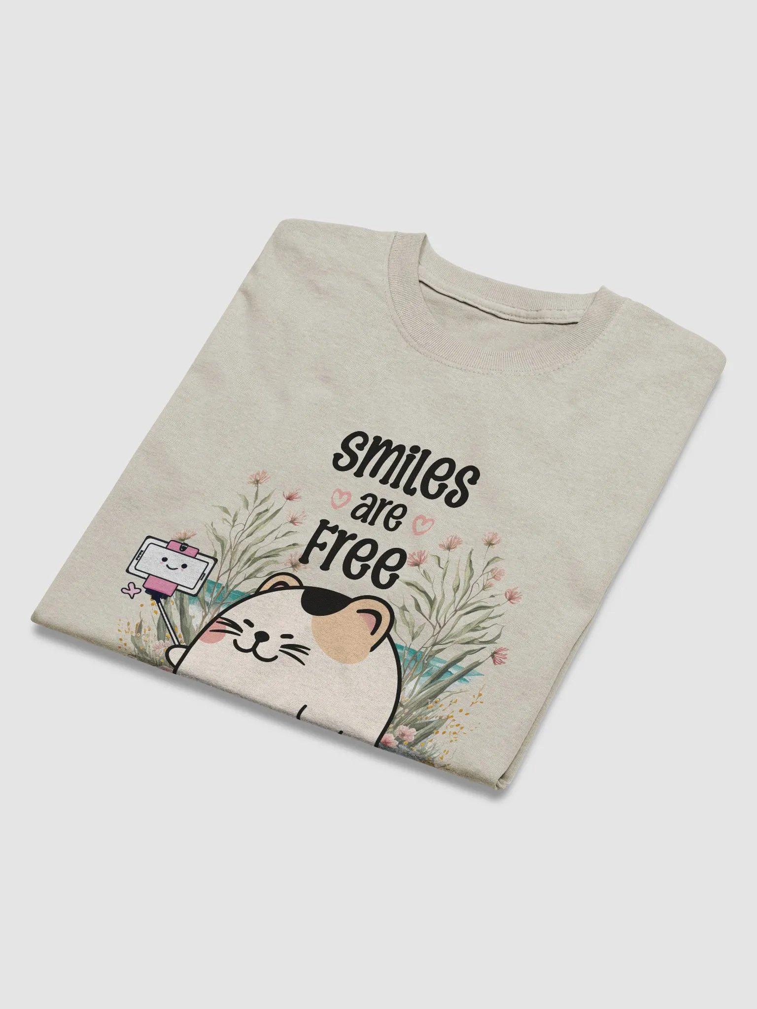 Smiles Are Free - Heavyweight T-Shirt product image (4)