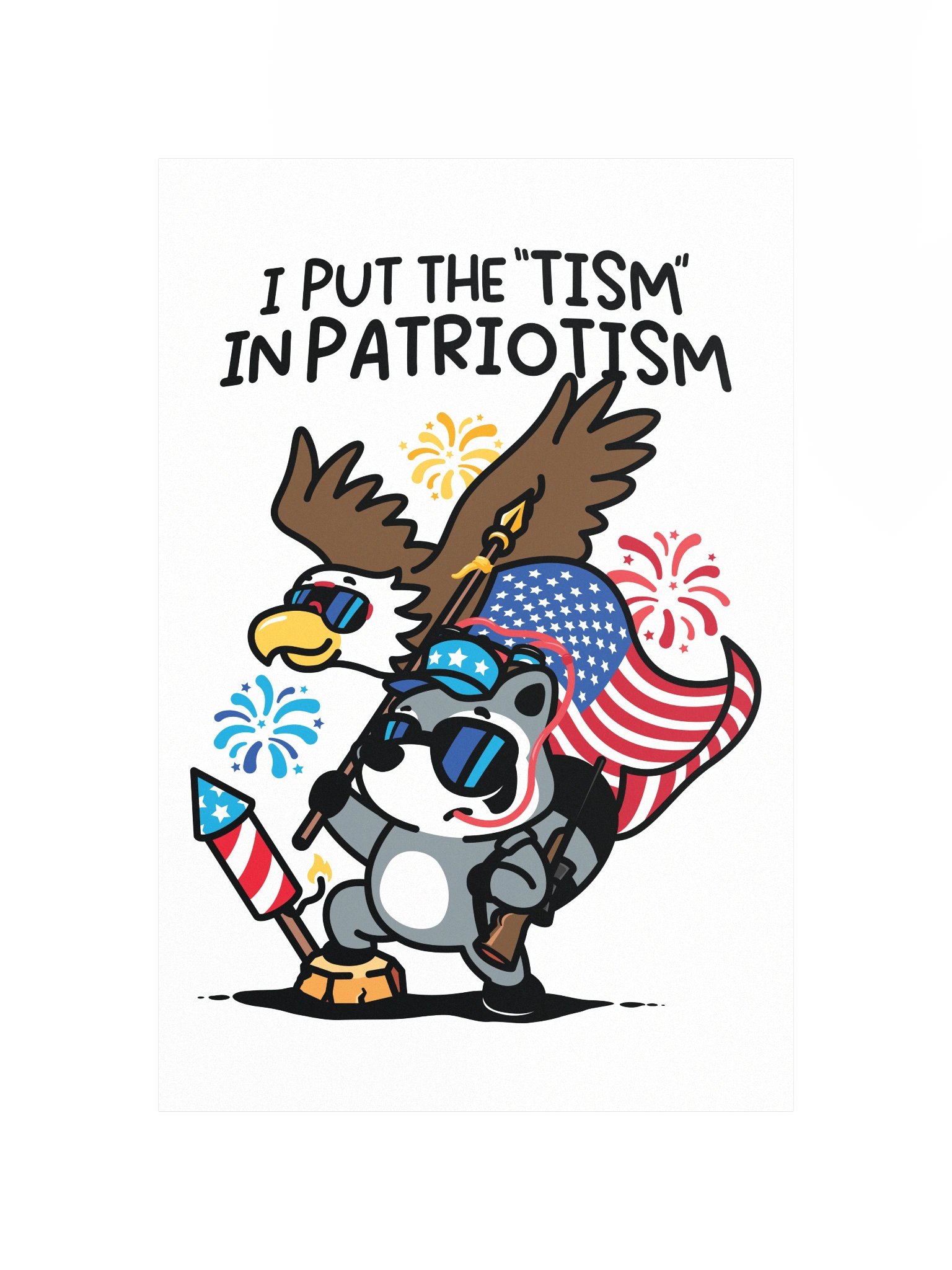 'Tism In Patriotism Poster product image (4)