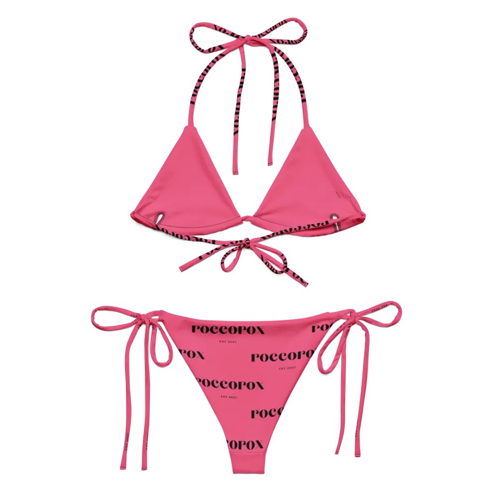 RoccoRox Pink String Bikini product image (4)