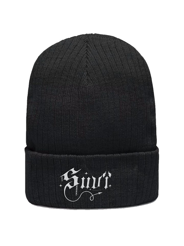 Suvi Logo Embroidered Beanie product image (1)
