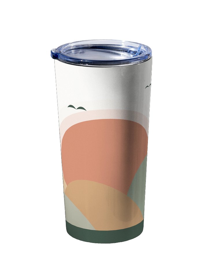 Boho Botanical 20oz Insulated Tumbler | Retro Sunset product image (2)