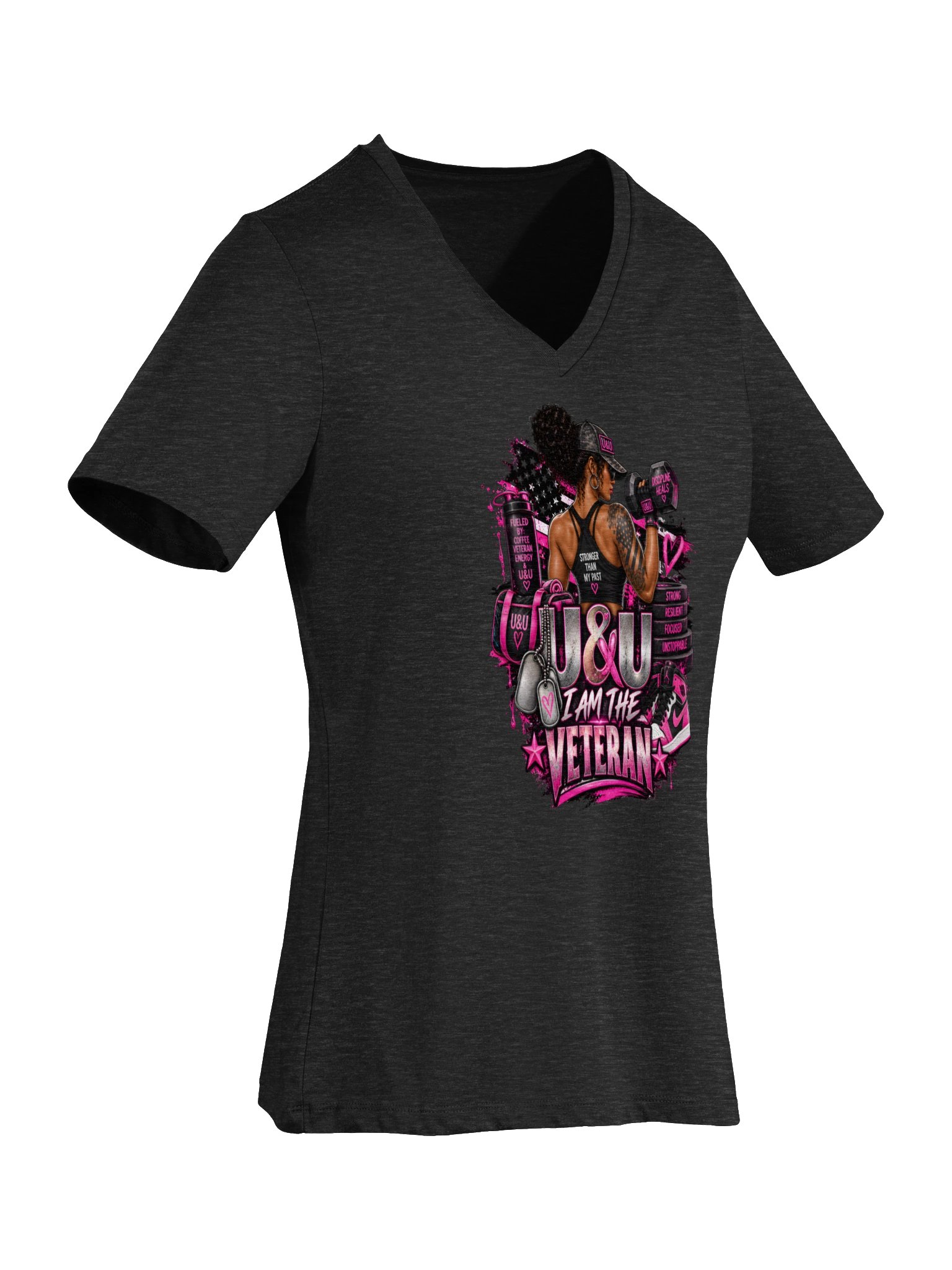 I am the Veteran V-Neck Tee 2 product image (6)